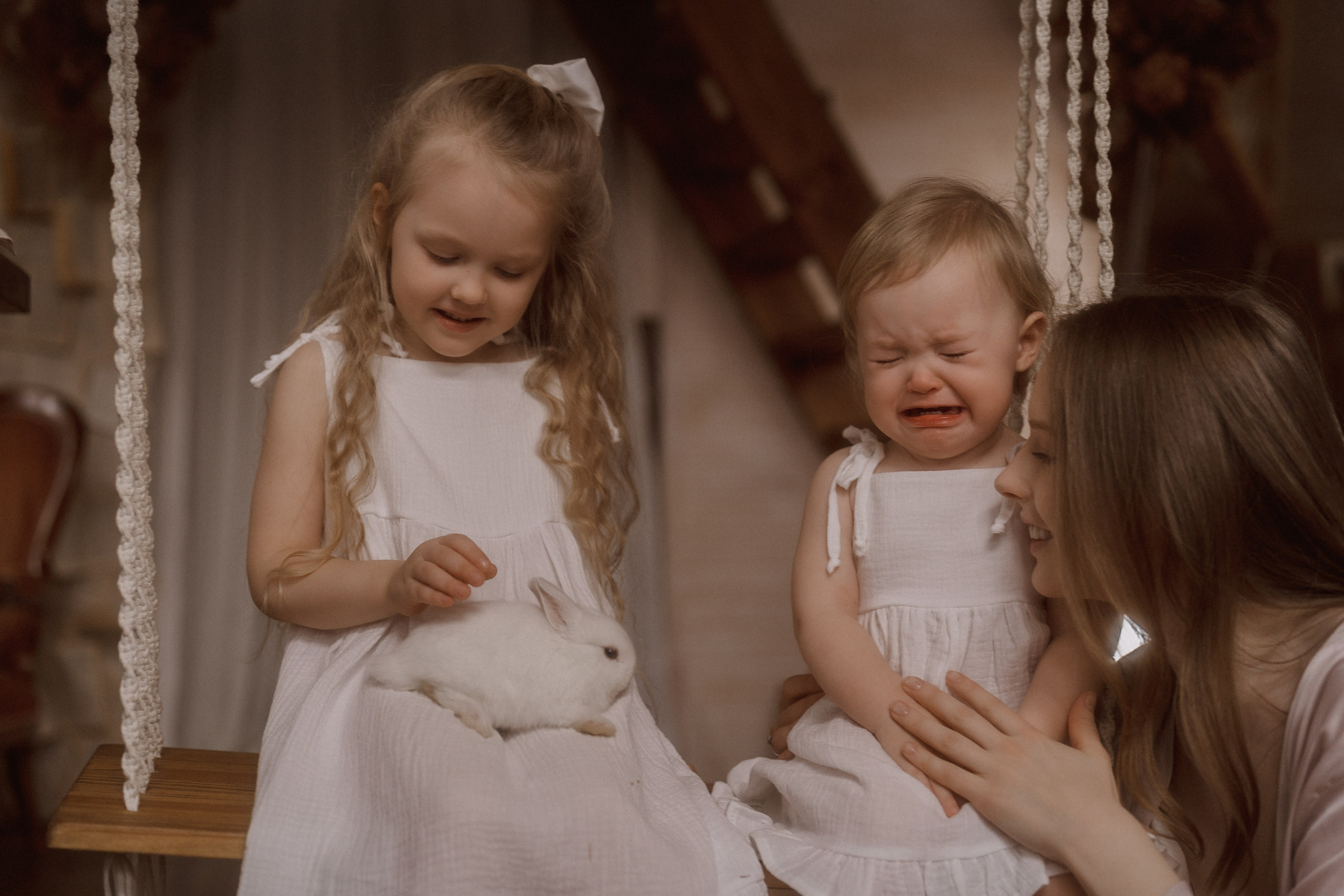 Семейная фотосессия г. Пушкино. Николь, Мия и Александра. Семейный и детский фотограф в Сергиев Посаде, Хотьково Якимчук Любовь