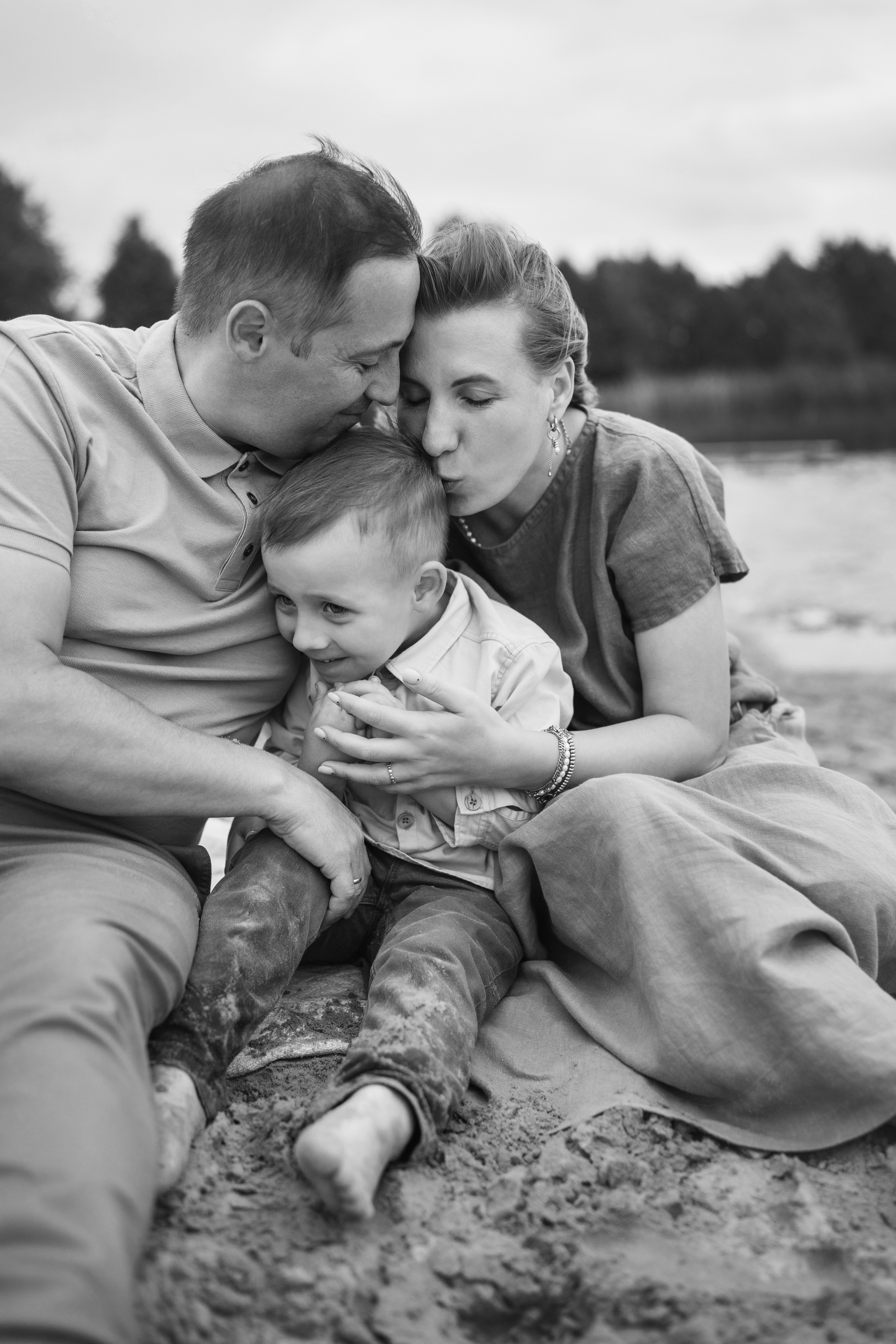 ОЗЕРО. Семья Натальи. Фотограф Марта Козел. Гродно, Беларусь