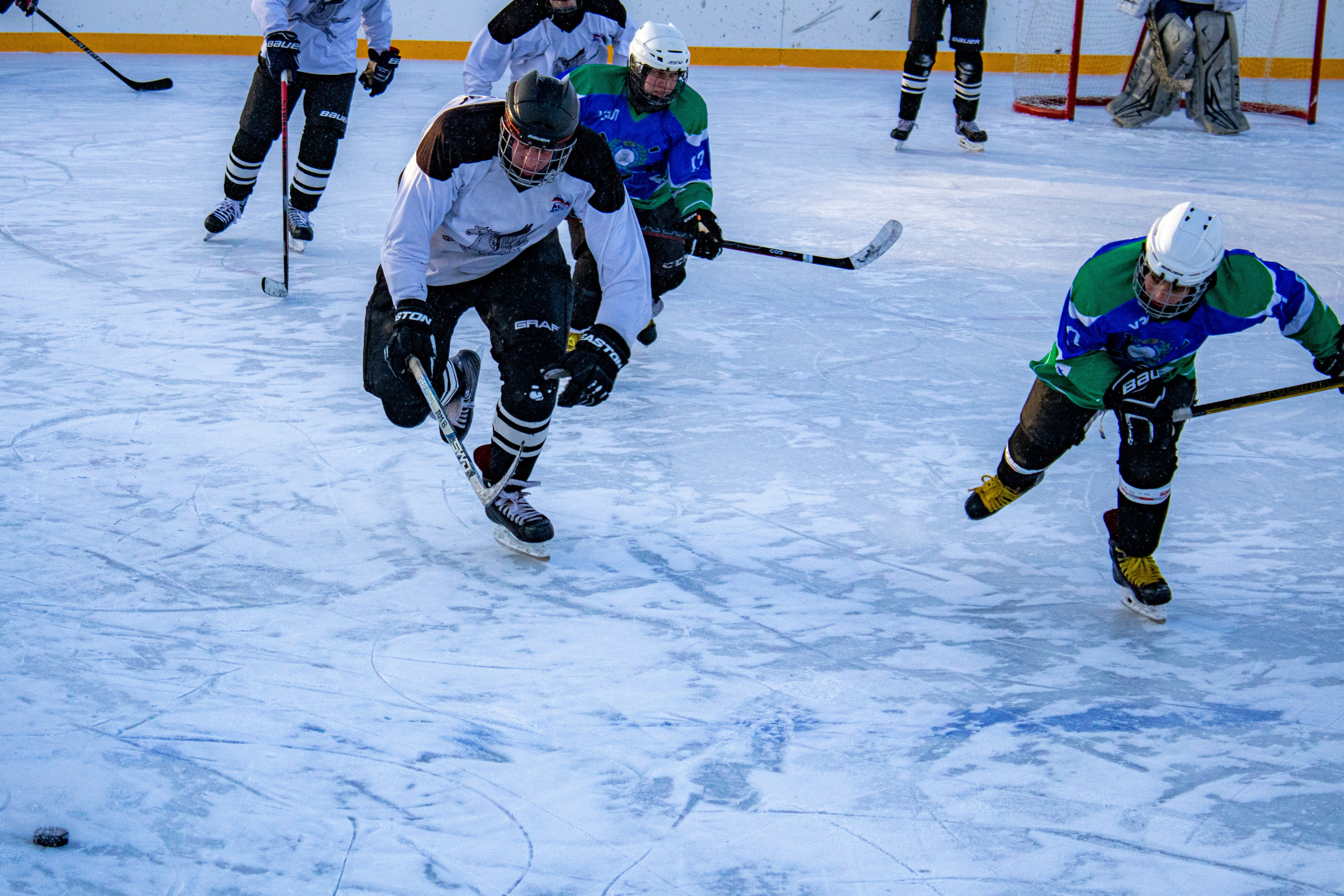 Хоккей г.п Атиг-г.п Дружинино