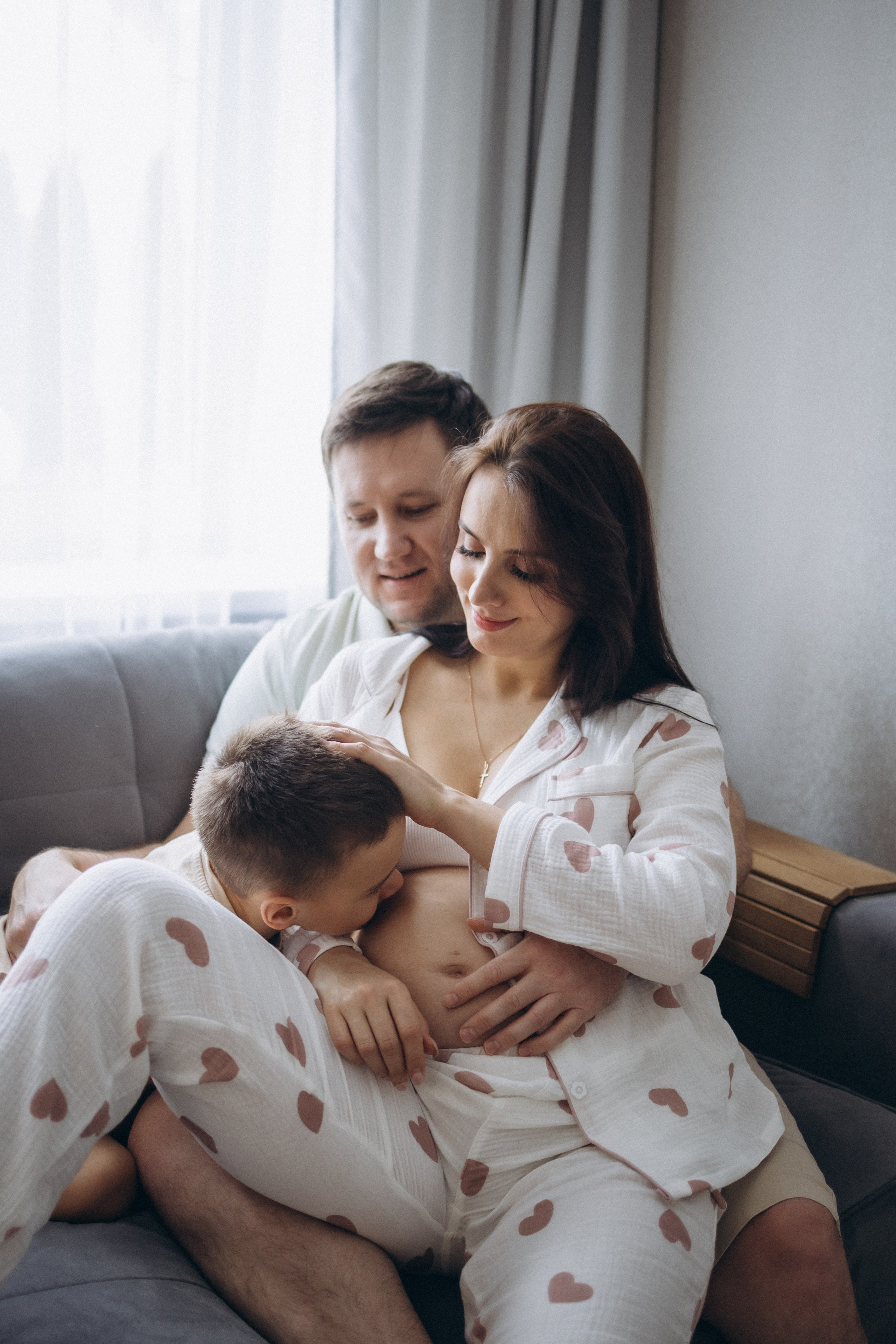 Домашняя семейная фотосессия (15.02.2025) г. Обнинск (Калужская обл.). Надежда Стар семейный и церковный фотограф в Жукове и Калужской области