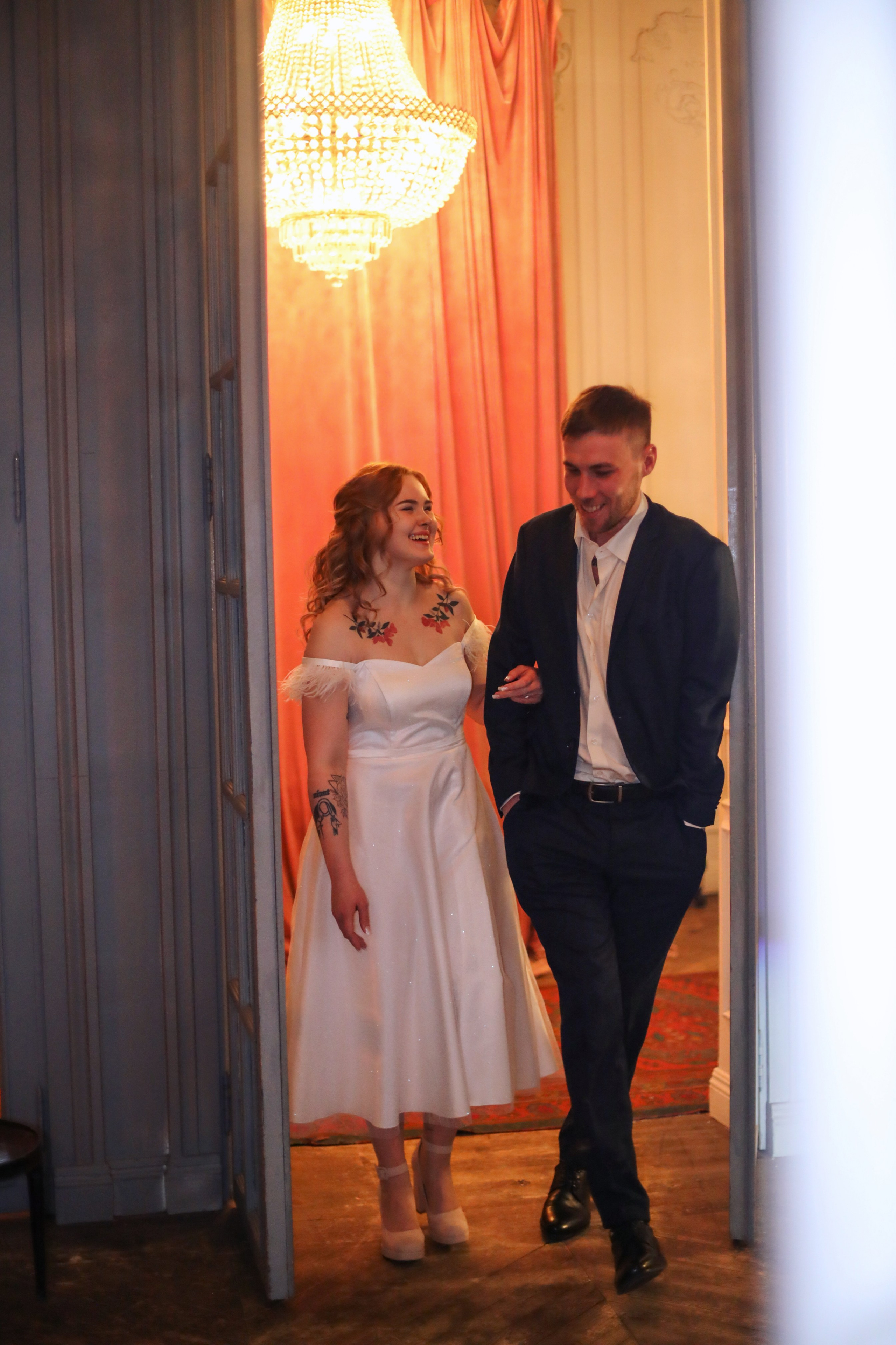 Владимир и Марина. Роспись Особняк Роял. Главная