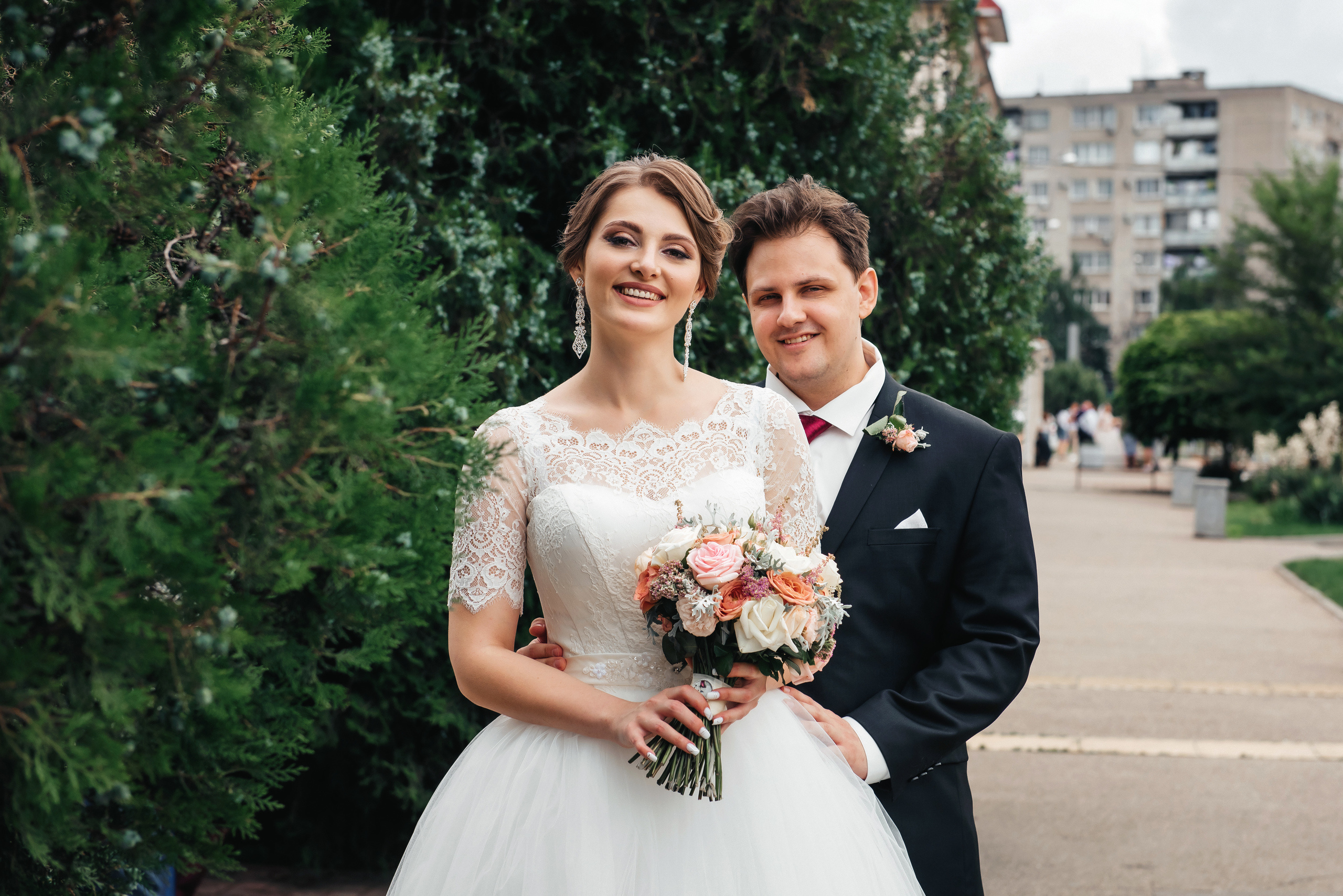 Свадьба в Краснодаре, съемка в фотостудии, двор, ЗАГС. Мария Прищеп. Профессиональный фотограф в Краснодаре