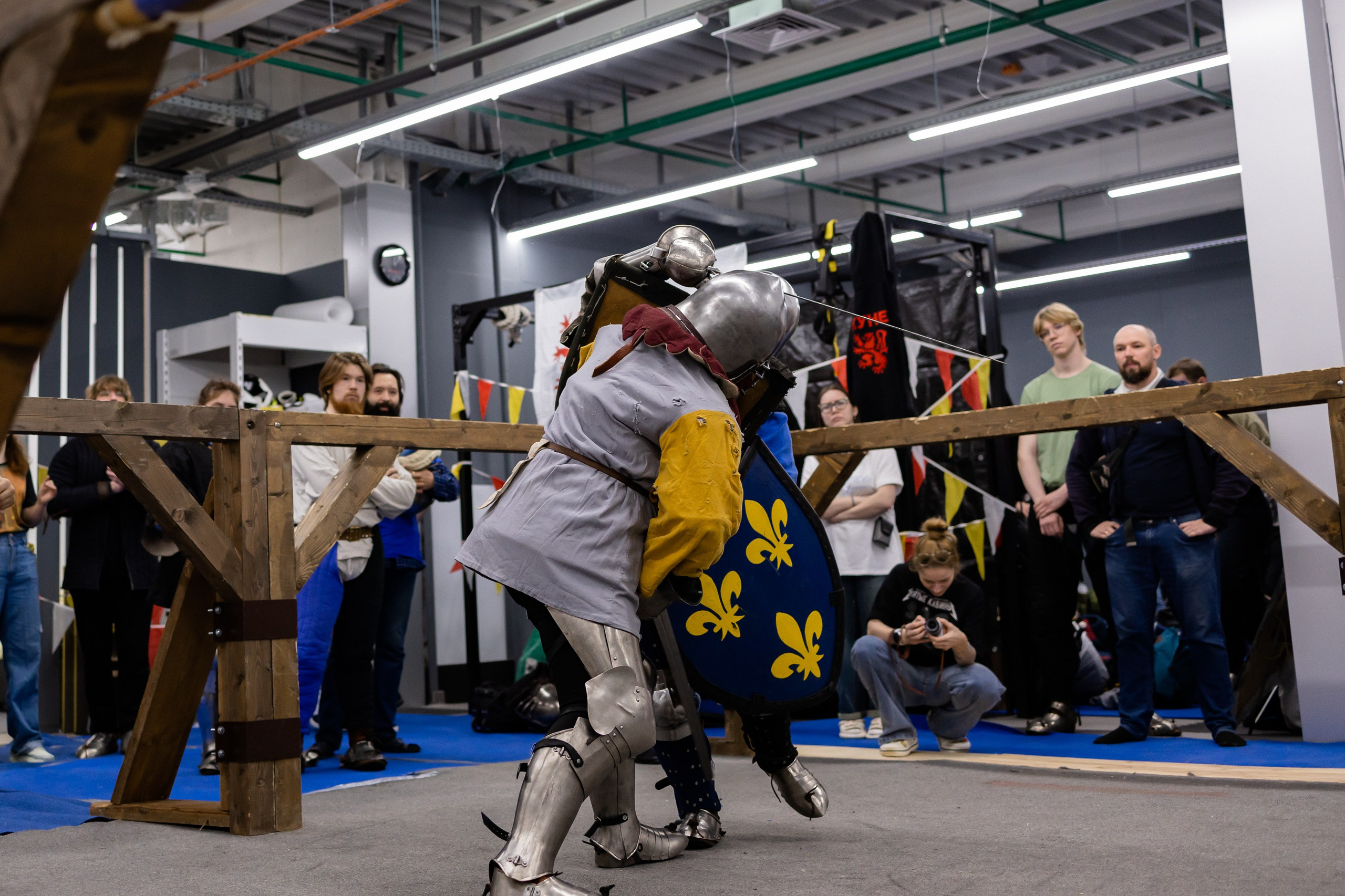 Турнир средневековых рыцарей