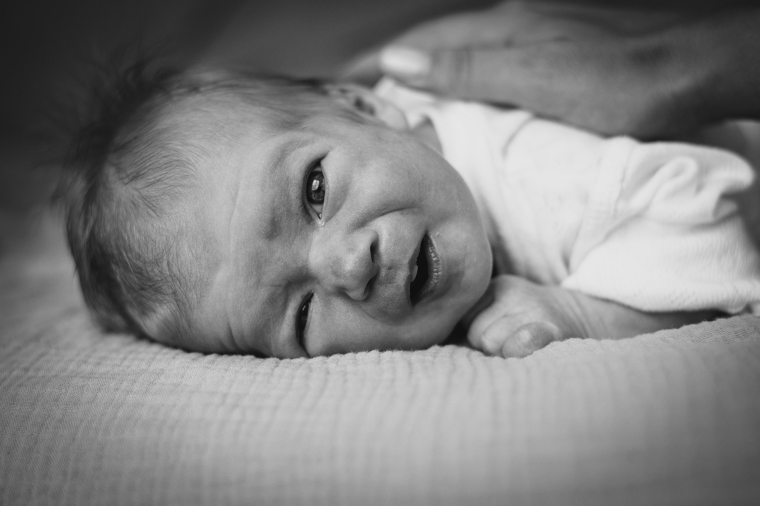 Домашняя съемка новорожденной с семьей, Москва