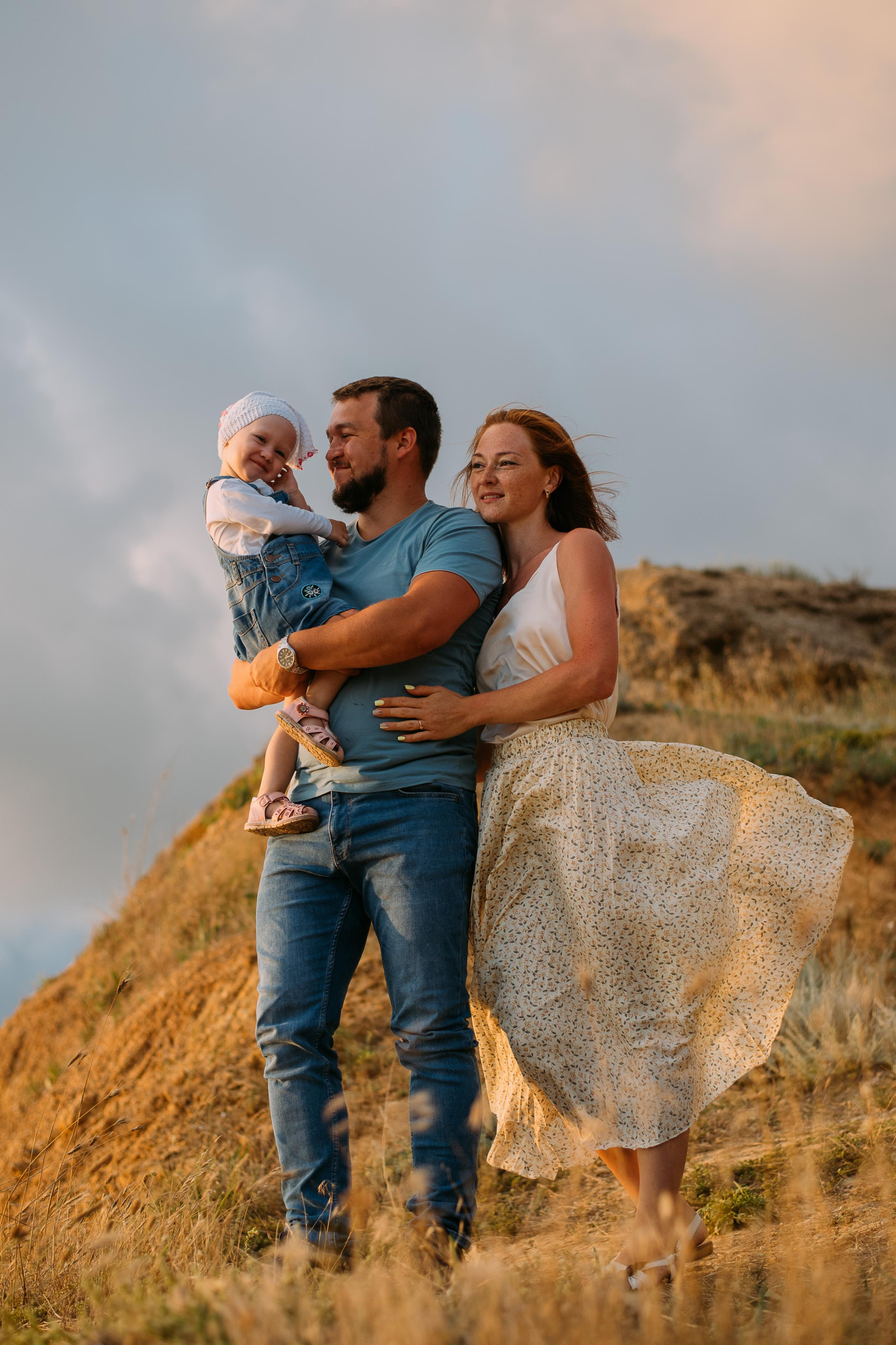 Семейная летняя фотосессия