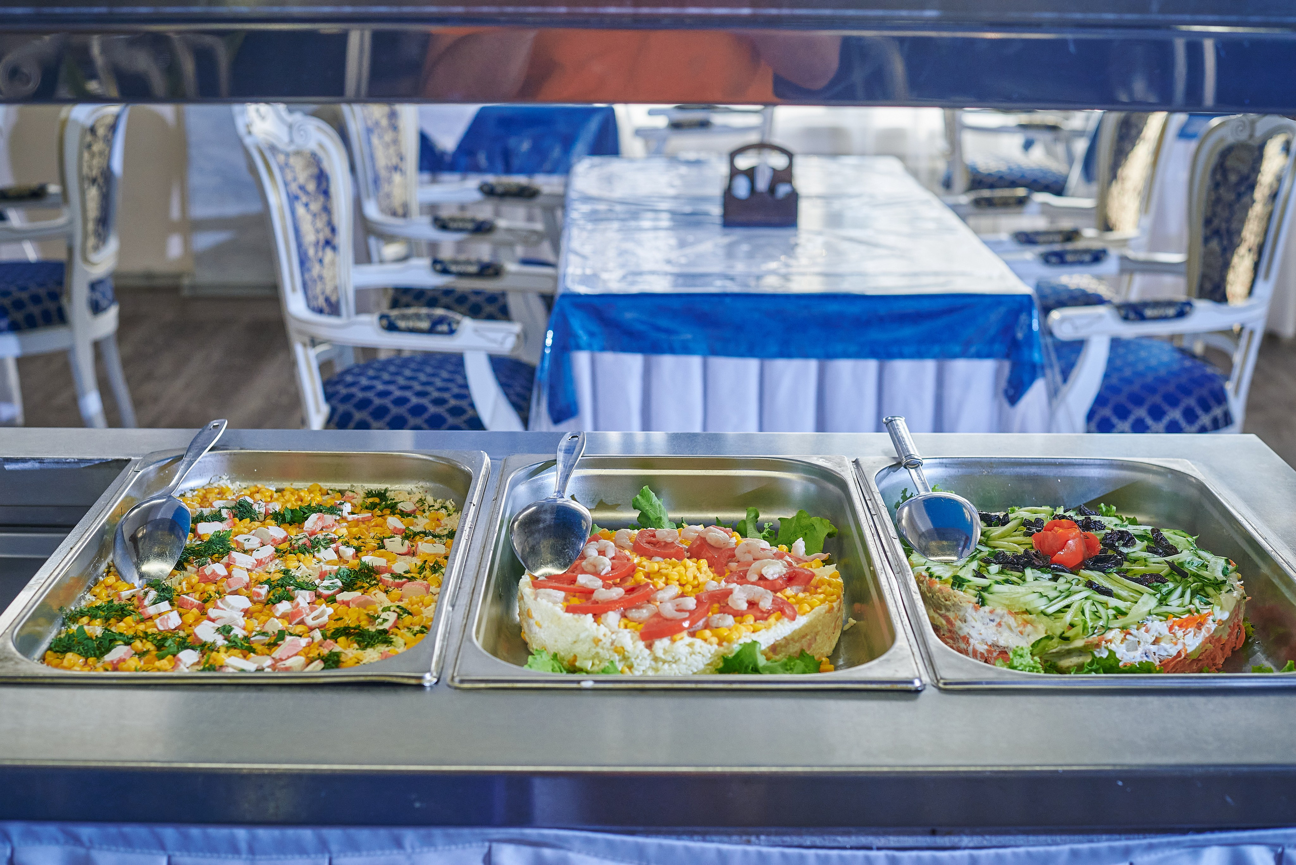 Санаторий. Столовая. Константин Кордонский | Интерьерный и food-фотограф в Кисловодске и КМВ