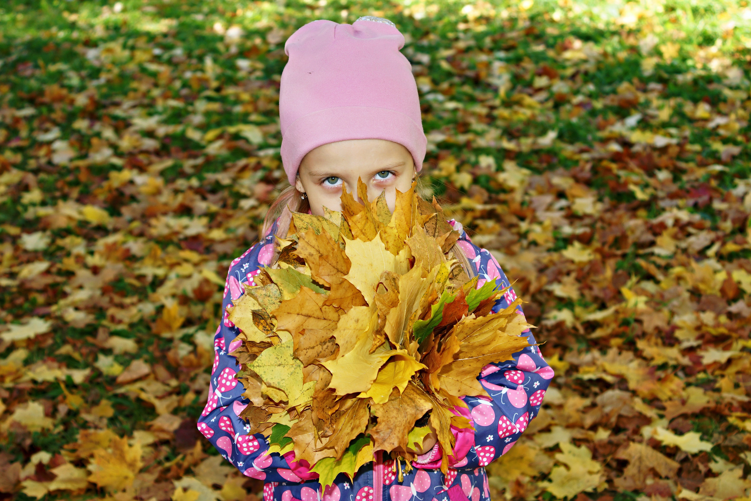 Осенняя фотосессия в детском саду г. Йошкар-Ола