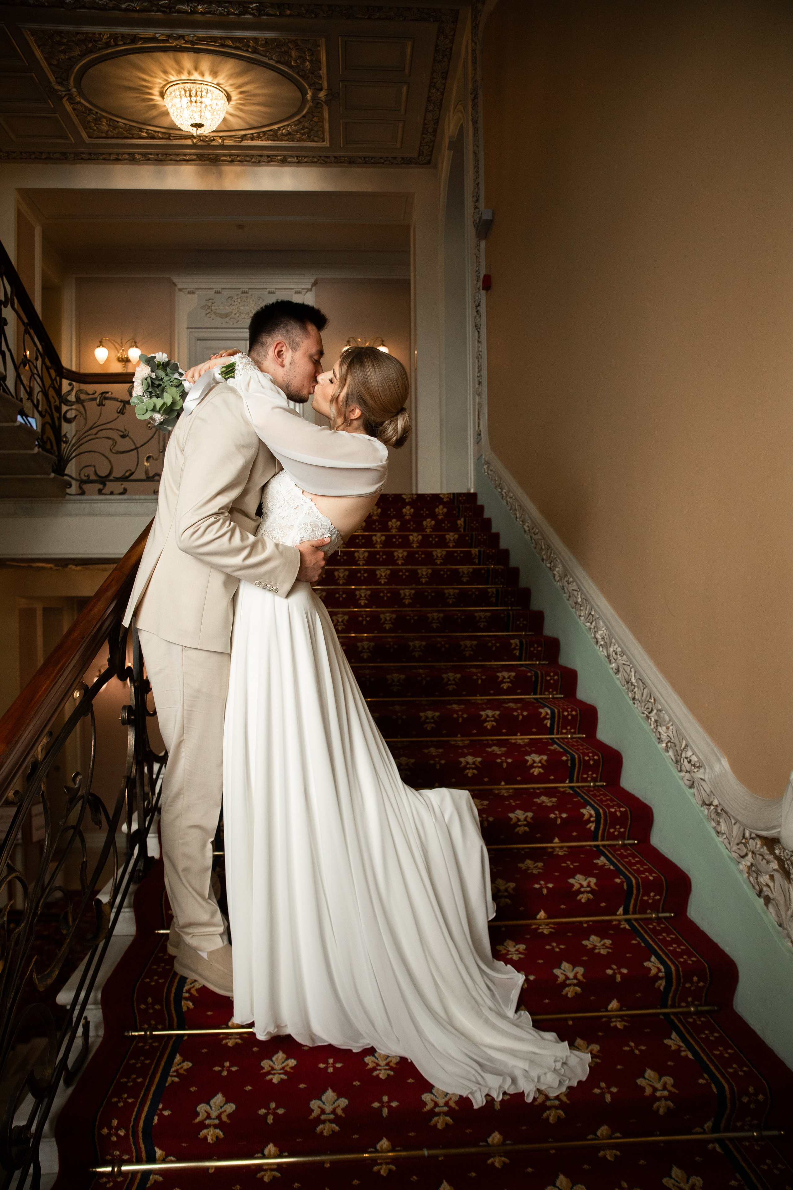 Националь + Пушкинский музей. Свадебный и портретный фотограф в Москве Мария Кравченко