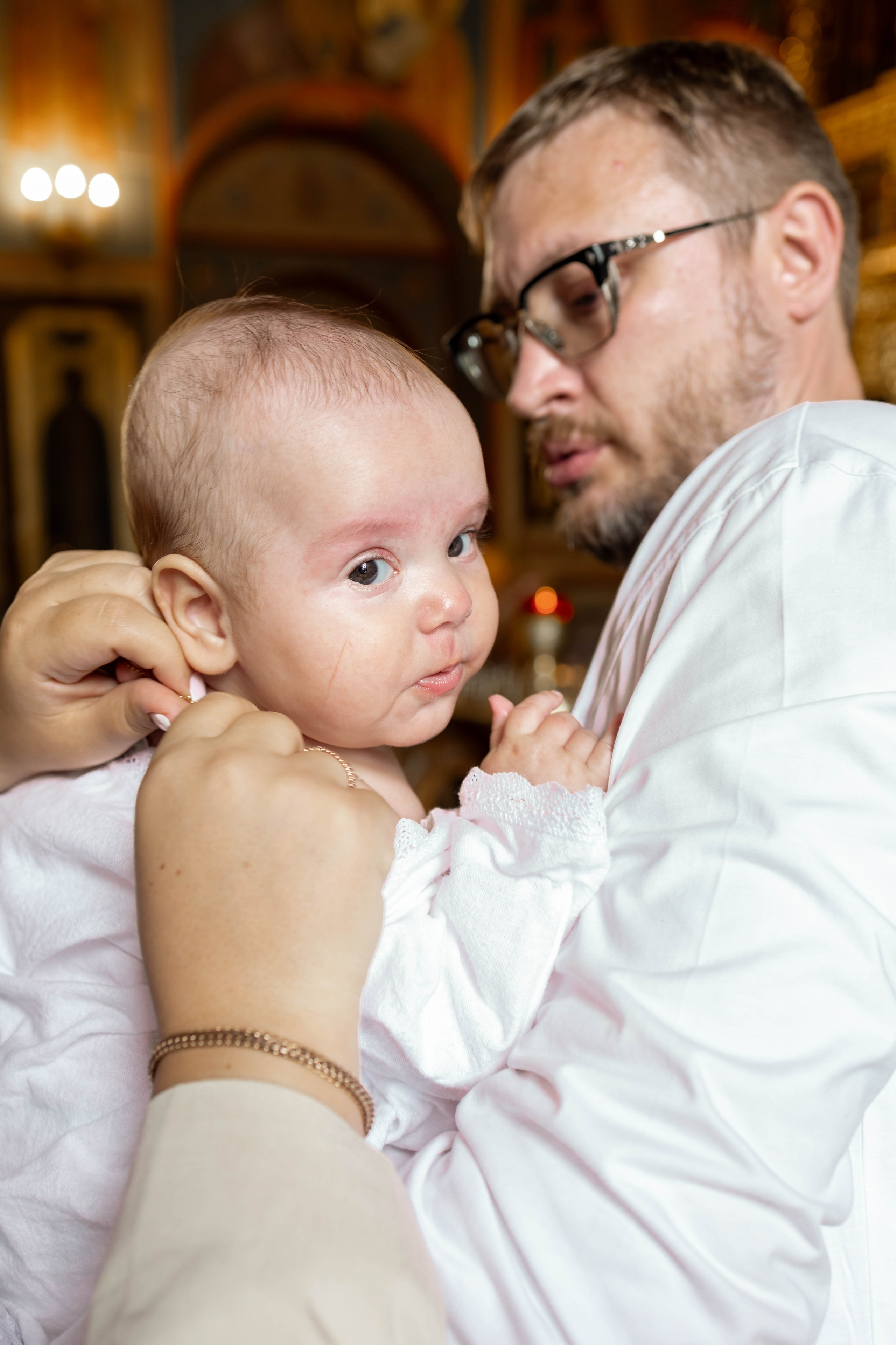 Таинство Крещения Евгения. Фотограф новорождённых Newborn Москва