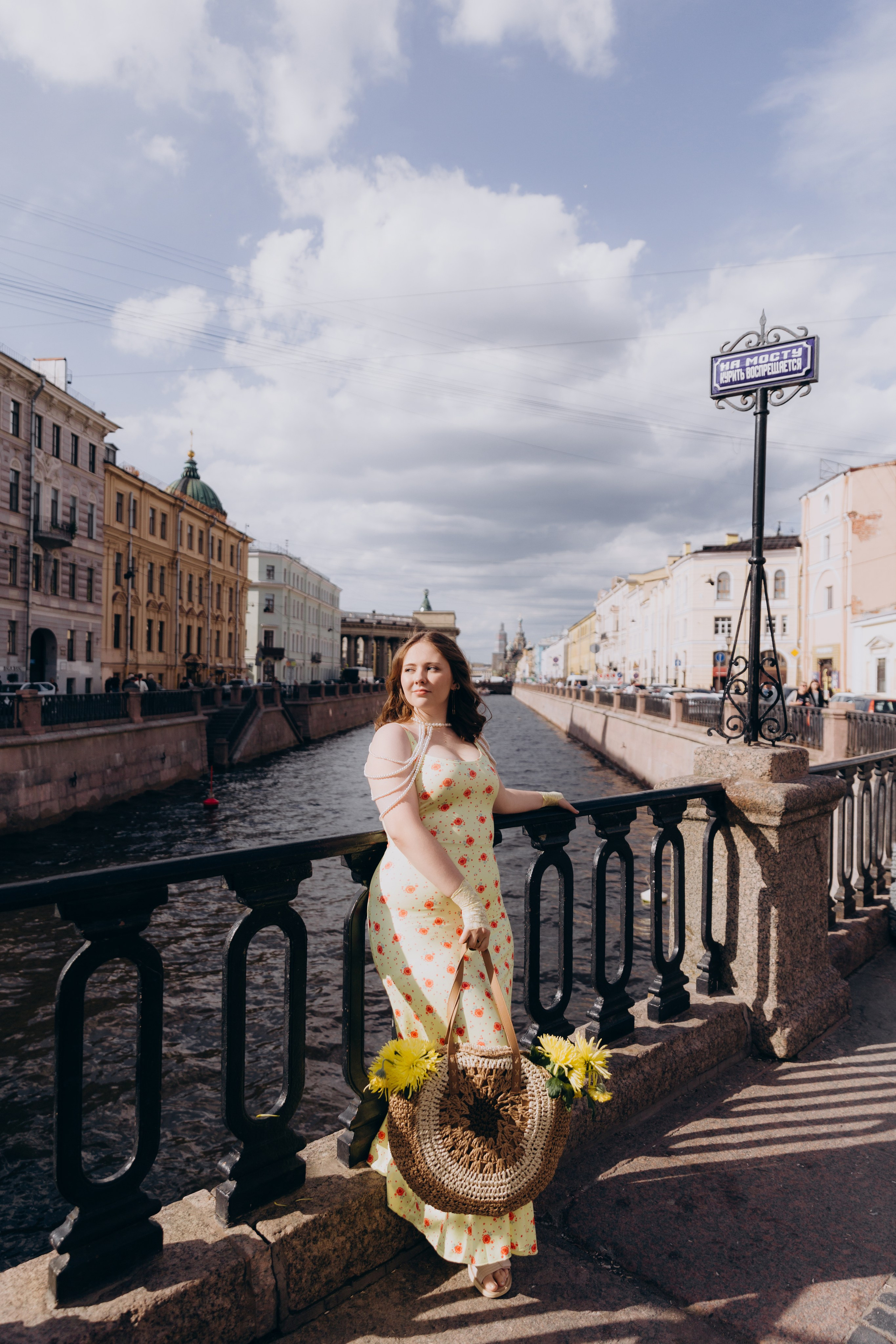 Полина | Фотосессия у Казанского собора. Фотограф в Санкт-Петербурге Разиля Идиятуллина