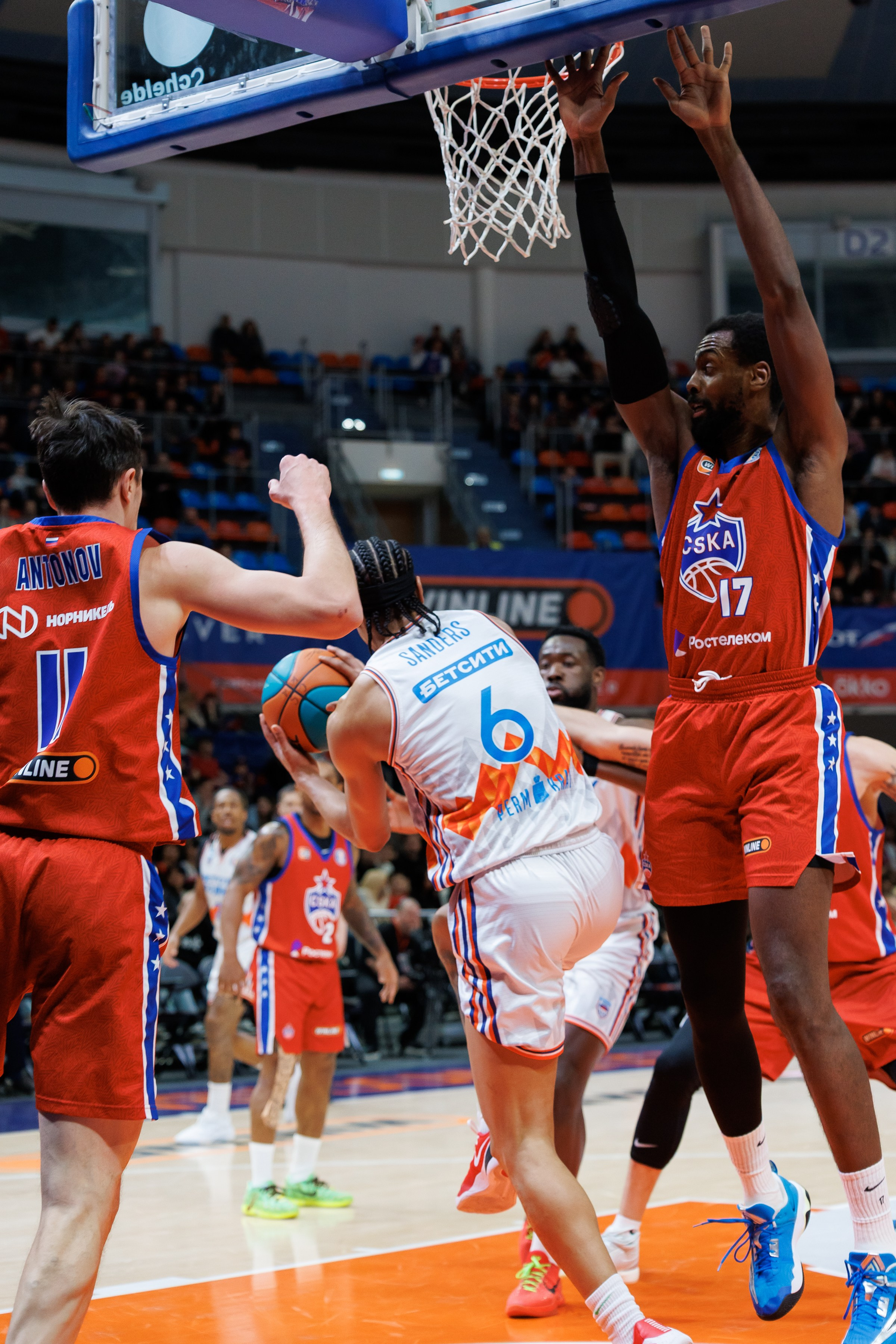 Баскетбол. ЦСКА — ПАРМА