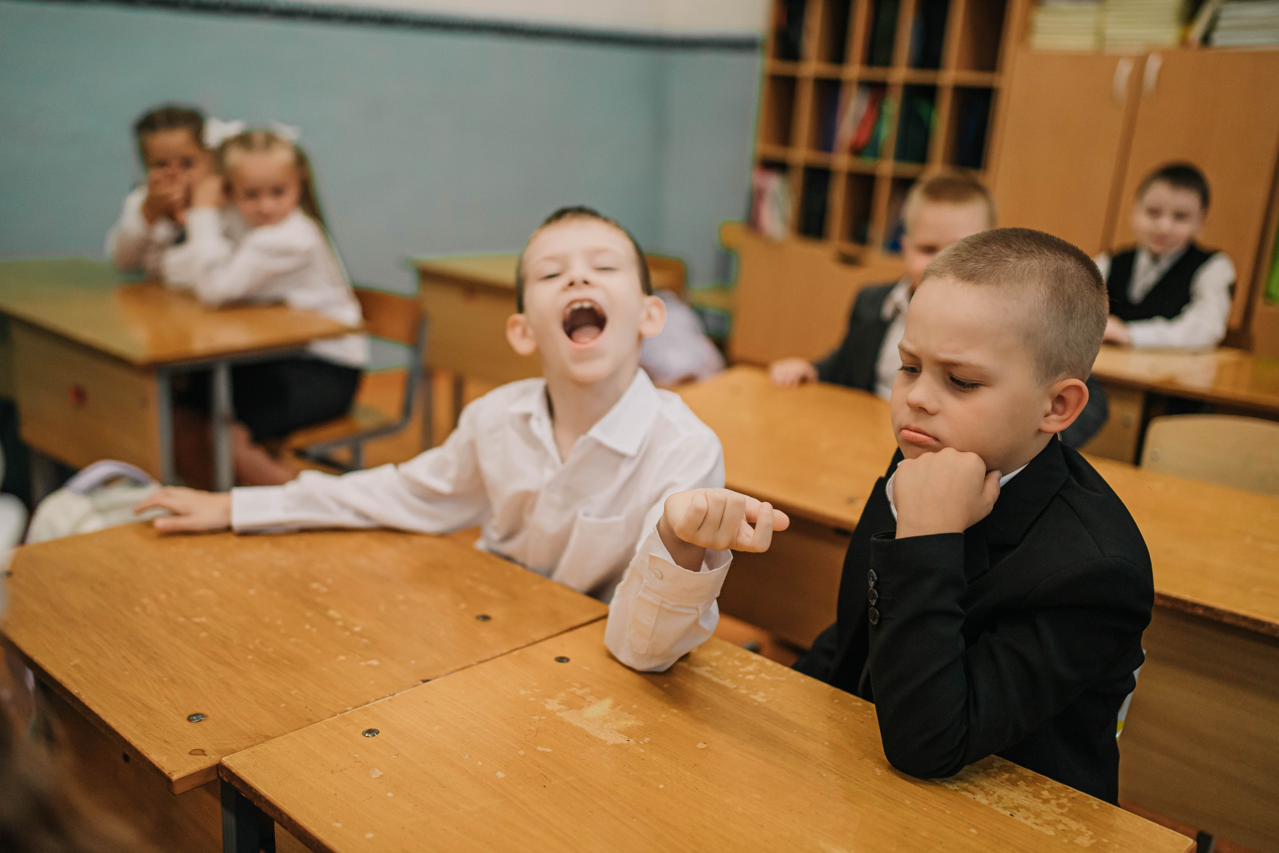 Школьные будни 2 класс. Фотограф Дарья Маташкова