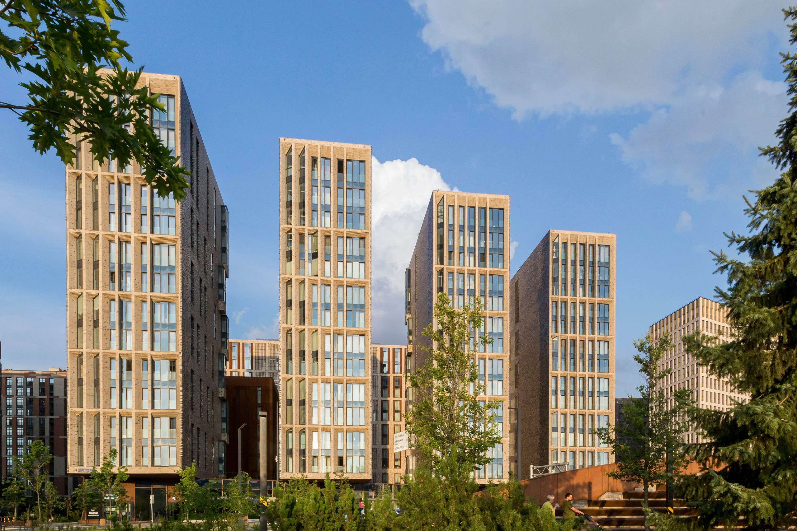 Жилой комплекс «Полуостров Зил». Сергей Скуратов ARCHITECTS