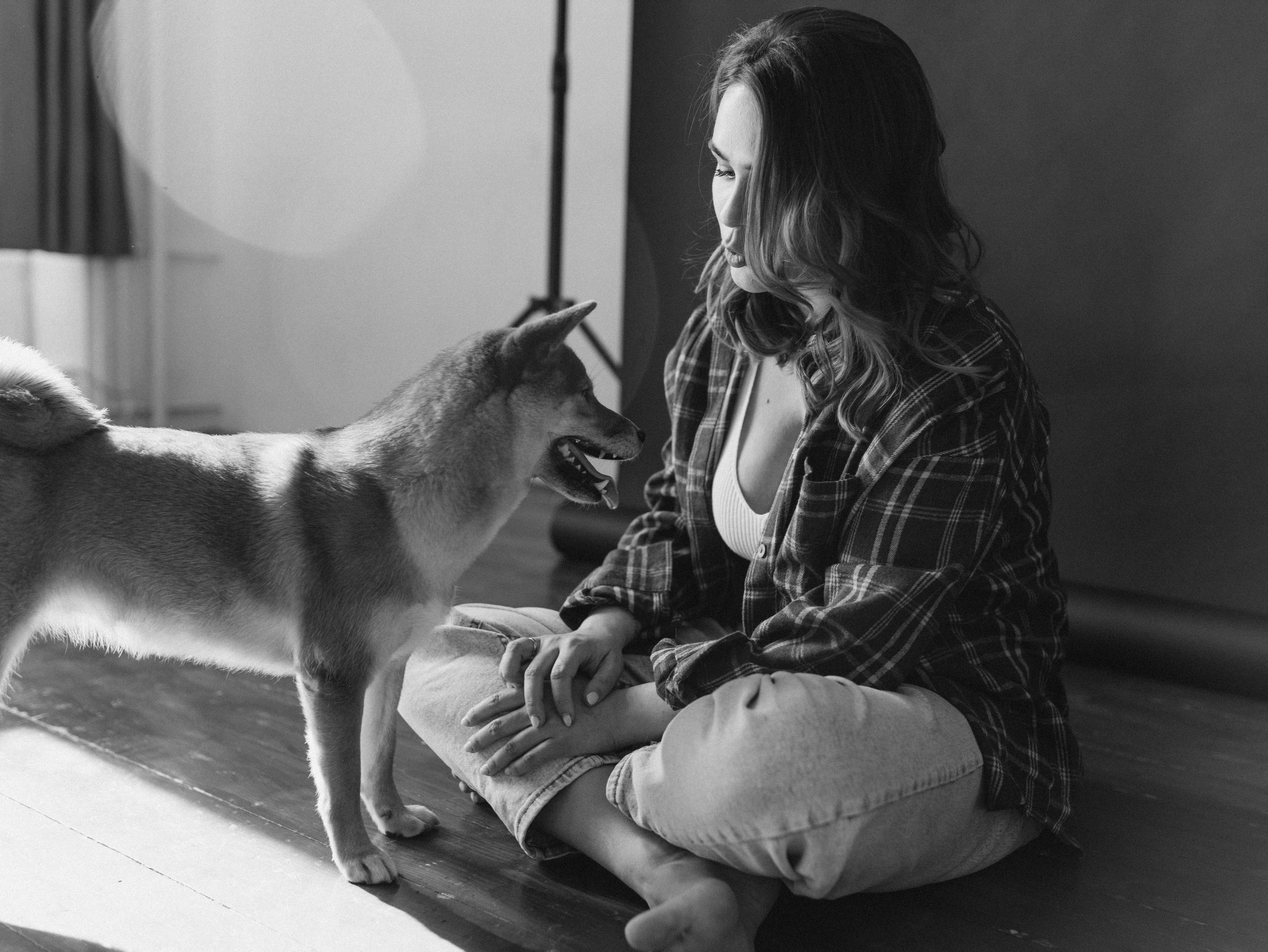 Мика и Настя. Фотограф-анималист в Москве Кириллова Татьяна