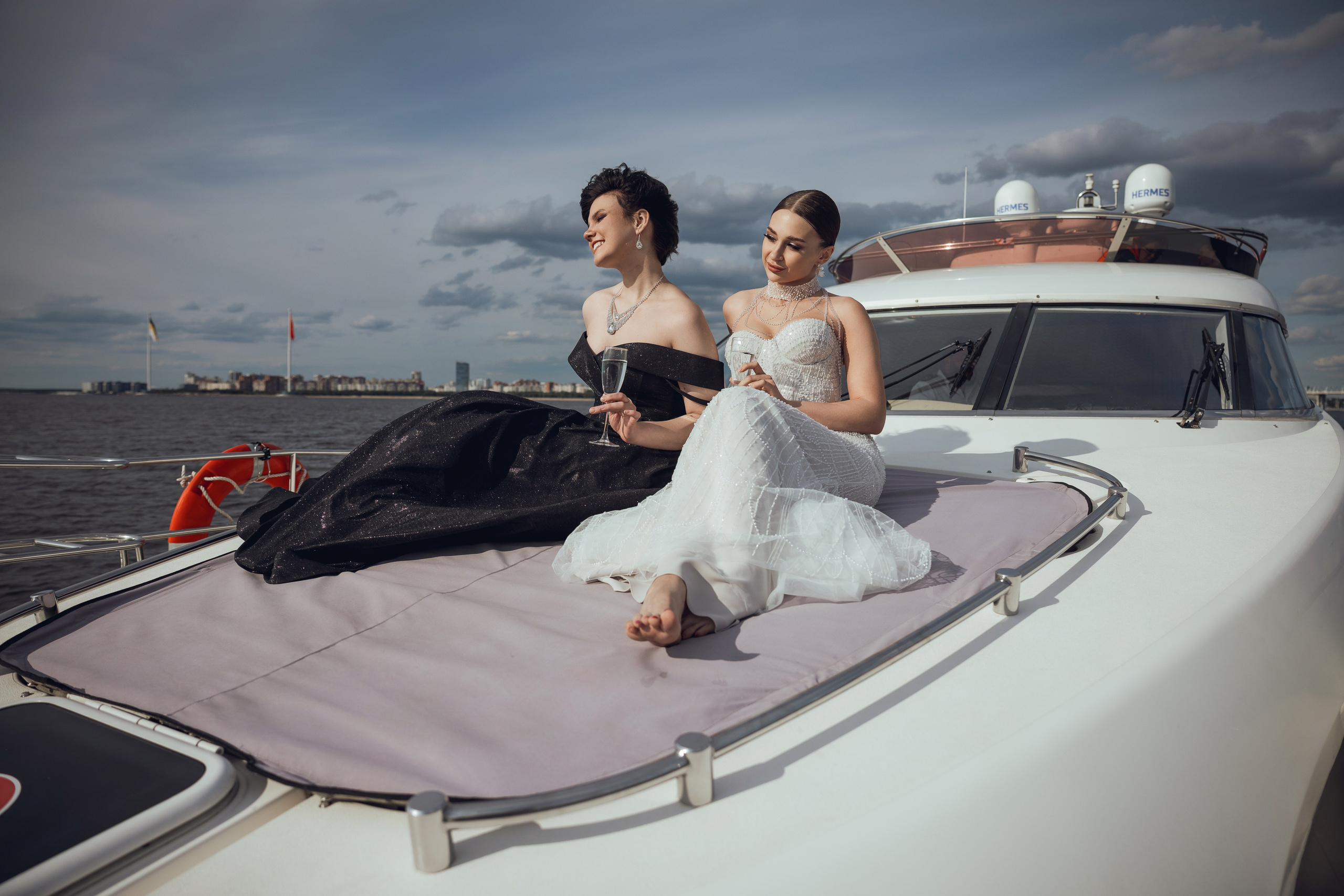 Фотосессия на яхте. Фотограф в Санкт-Петербурге Константин Бриль