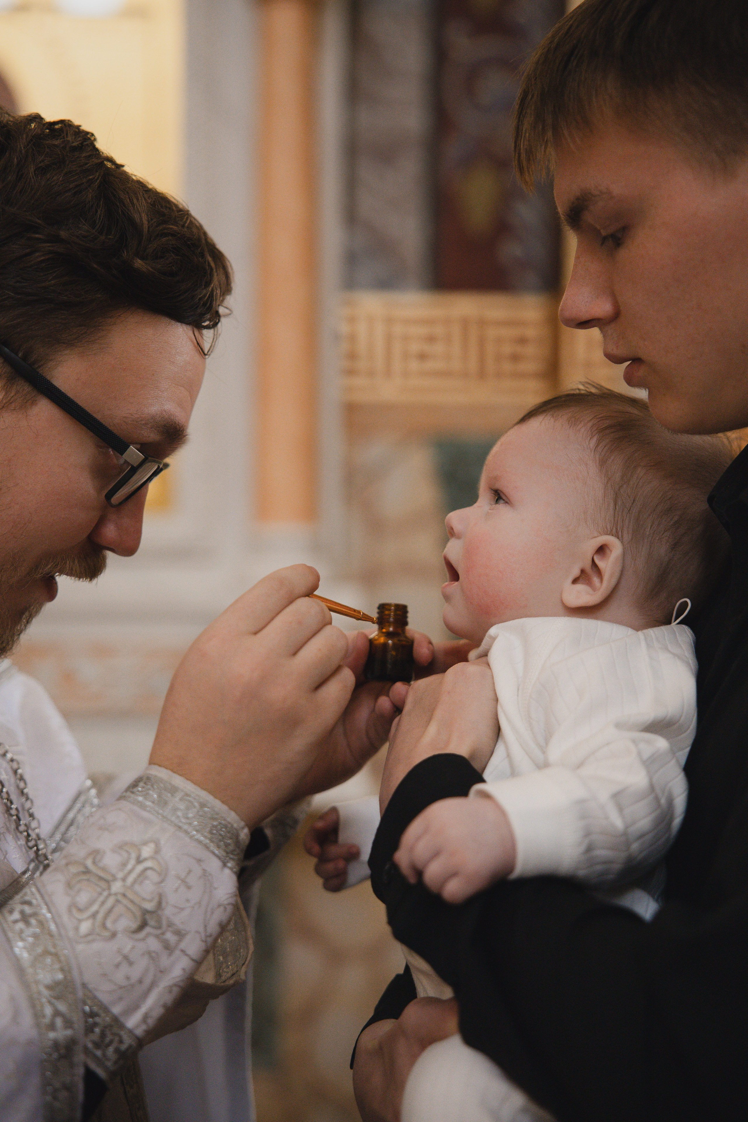 Крещение Кирюши. Фотограф Ломакина Анастасия