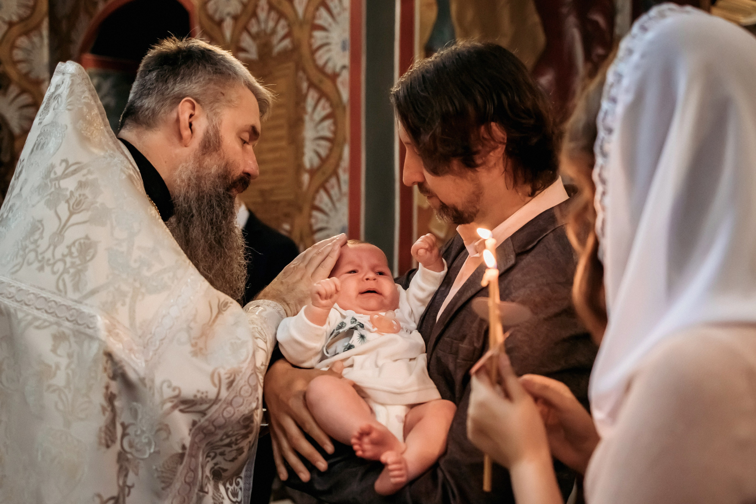 Крещение Вали. Семейный фотограф и видеограф Попова Юлия