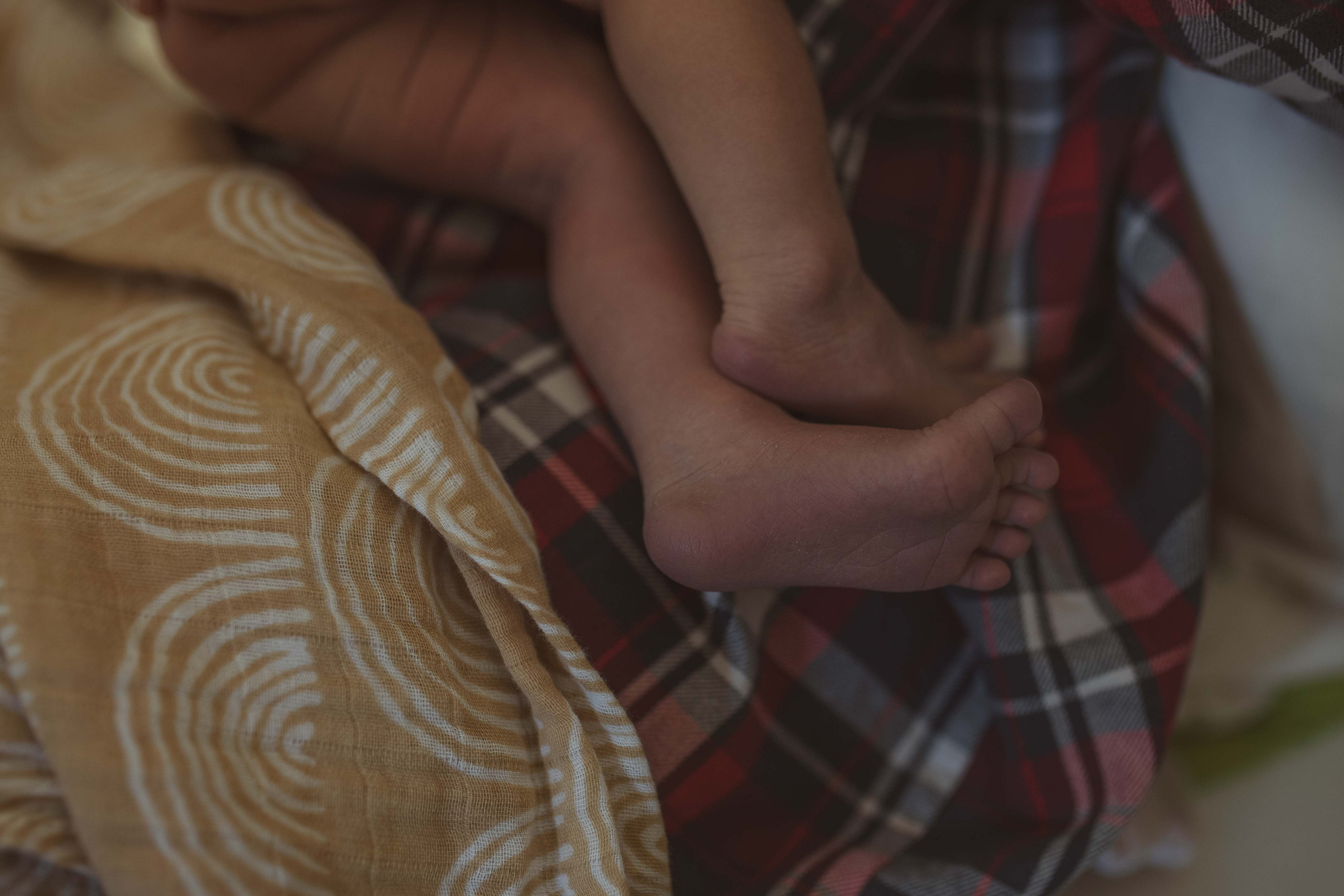 Домашняя ньюборн. Семейный фотограф в Ростове-на-Дону Мария Панарина