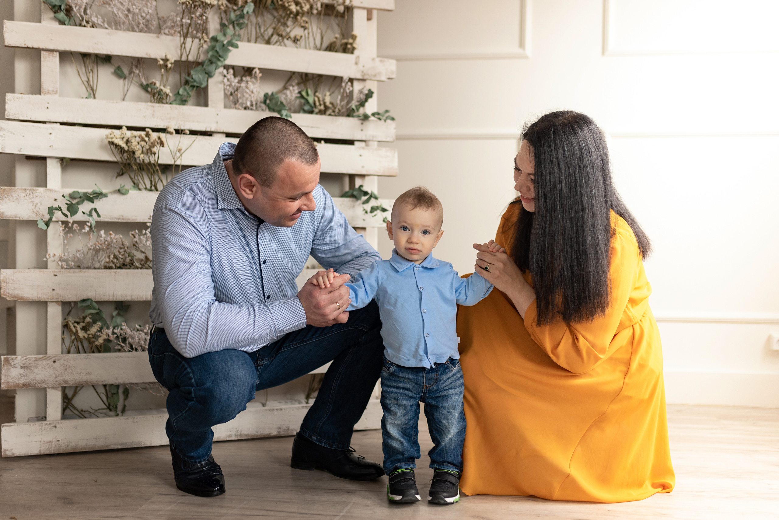 Дима и его первый тортик. Семейный фотограф в Ростове-на-Дону Мария Панарина