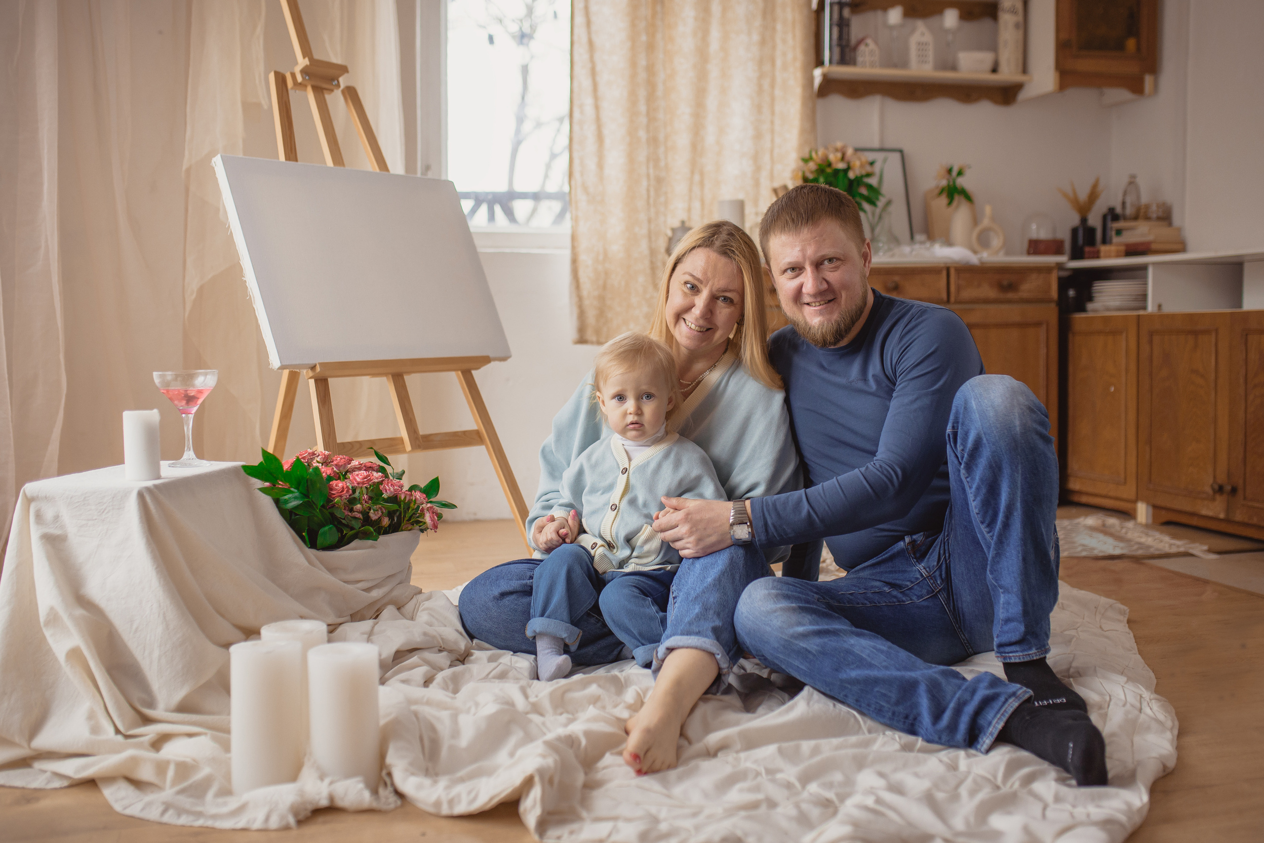 Про весну маленькой Варюши. Семейный фотограф в Ростове-на-Дону Мария Панарина