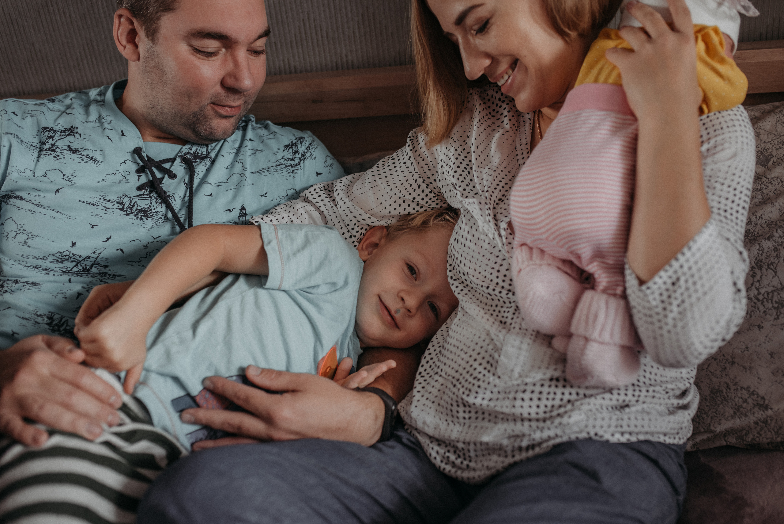 Домашняя ньюборн. Семейный фотограф в Ростове-на-Дону Мария Панарина