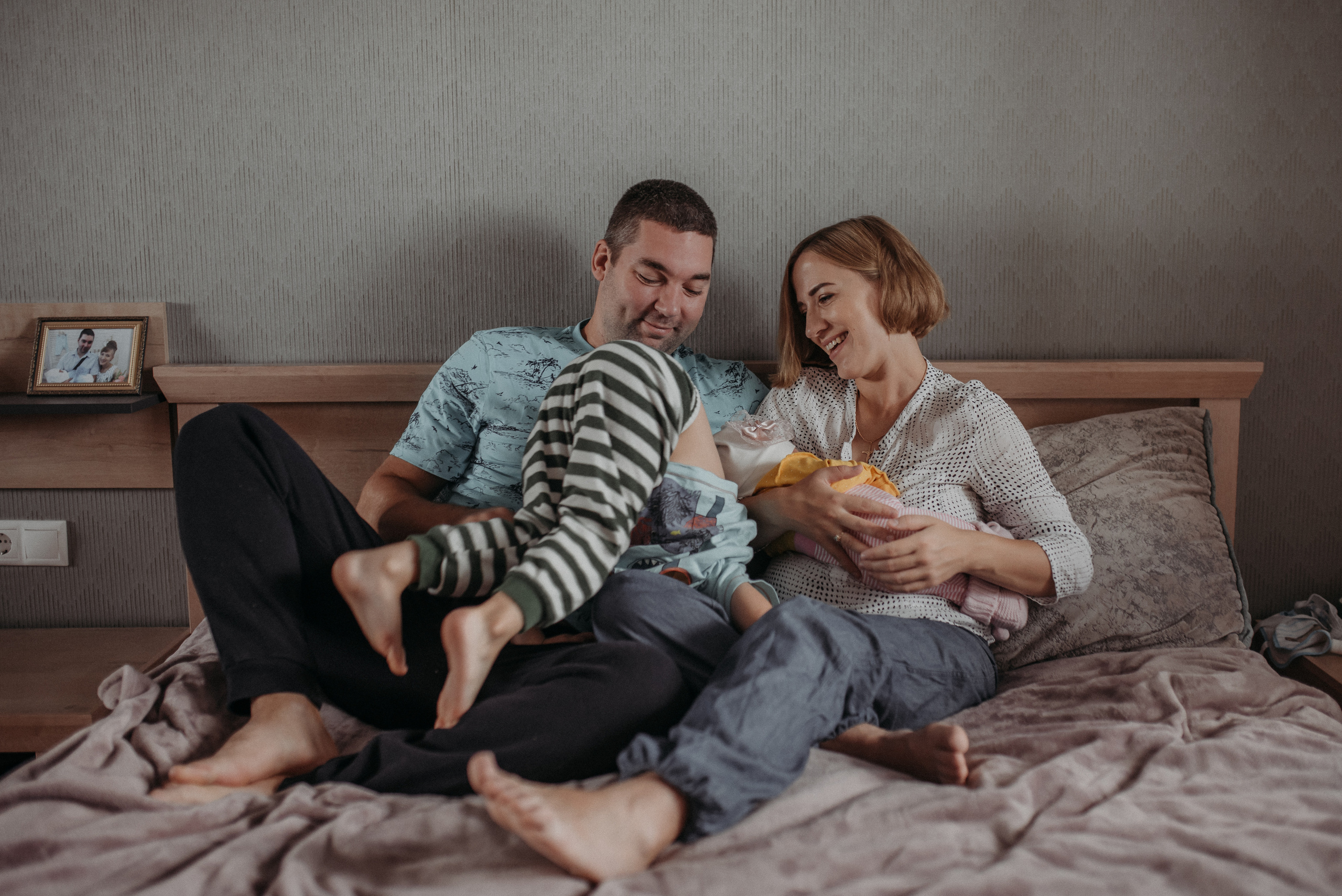 Домашняя ньюборн. Семейный фотограф в Ростове-на-Дону Мария Панарина