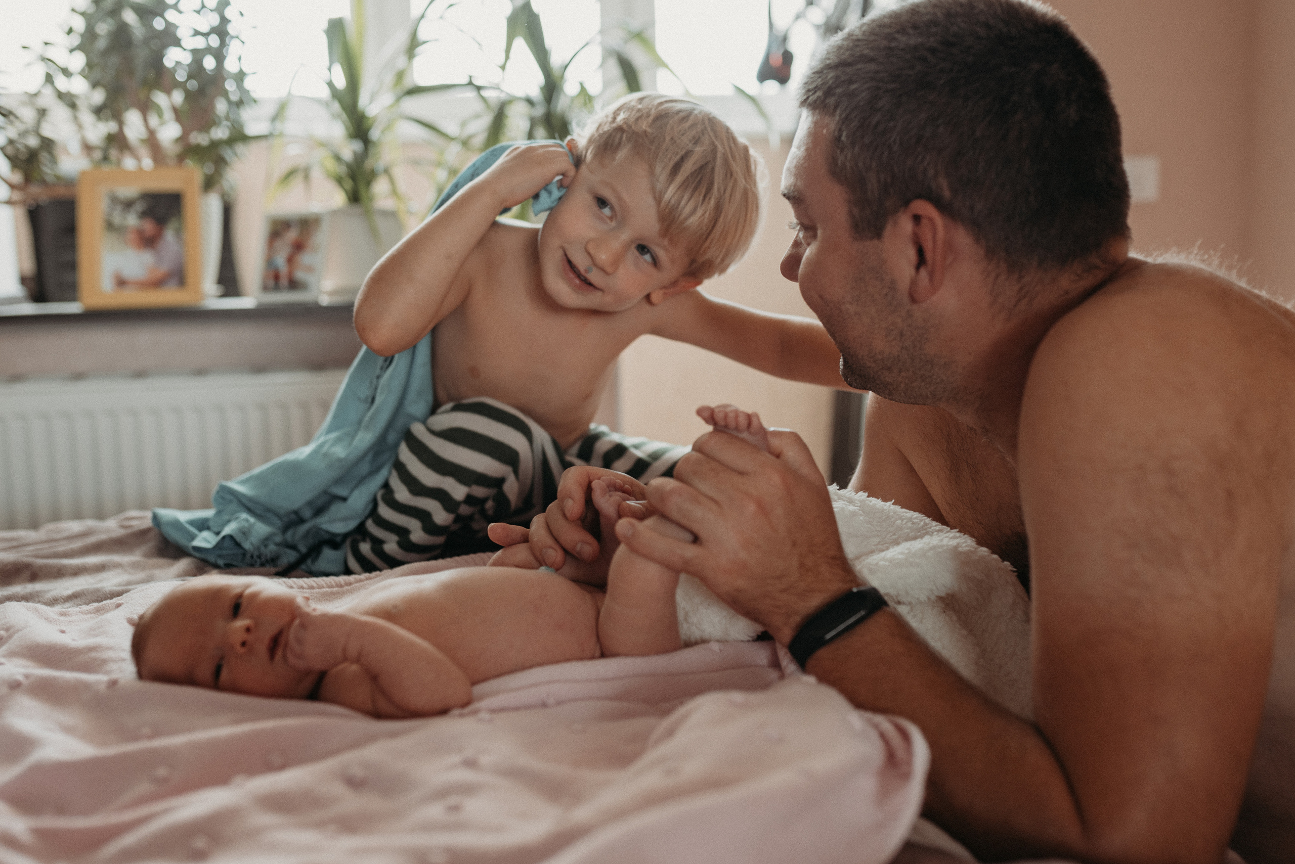 Домашняя ньюборн. Семейный фотограф в Ростове-на-Дону Мария Панарина