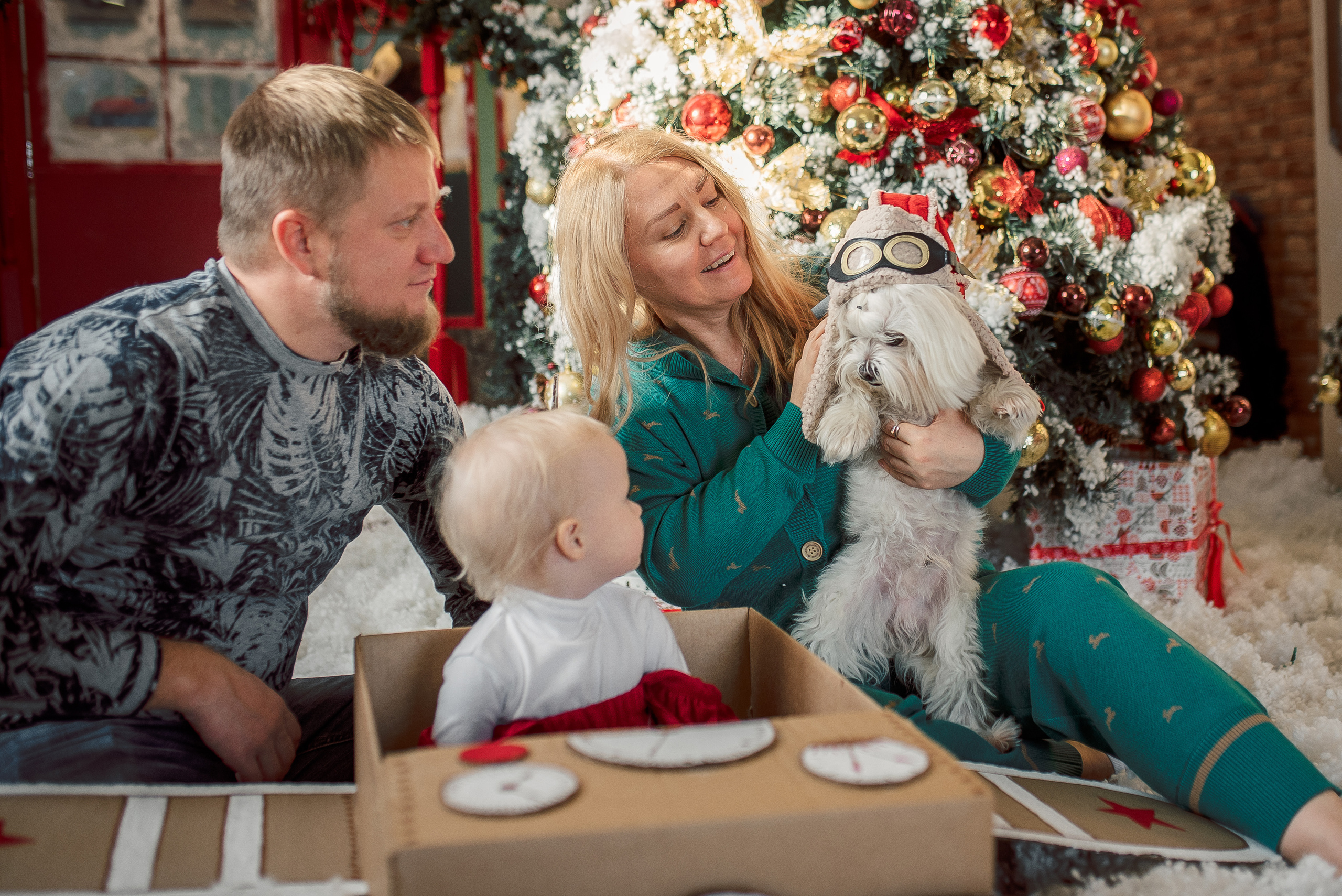 Новогодняя сказка для Варюши. Семейный фотограф в Ростове-на-Дону Мария Панарина