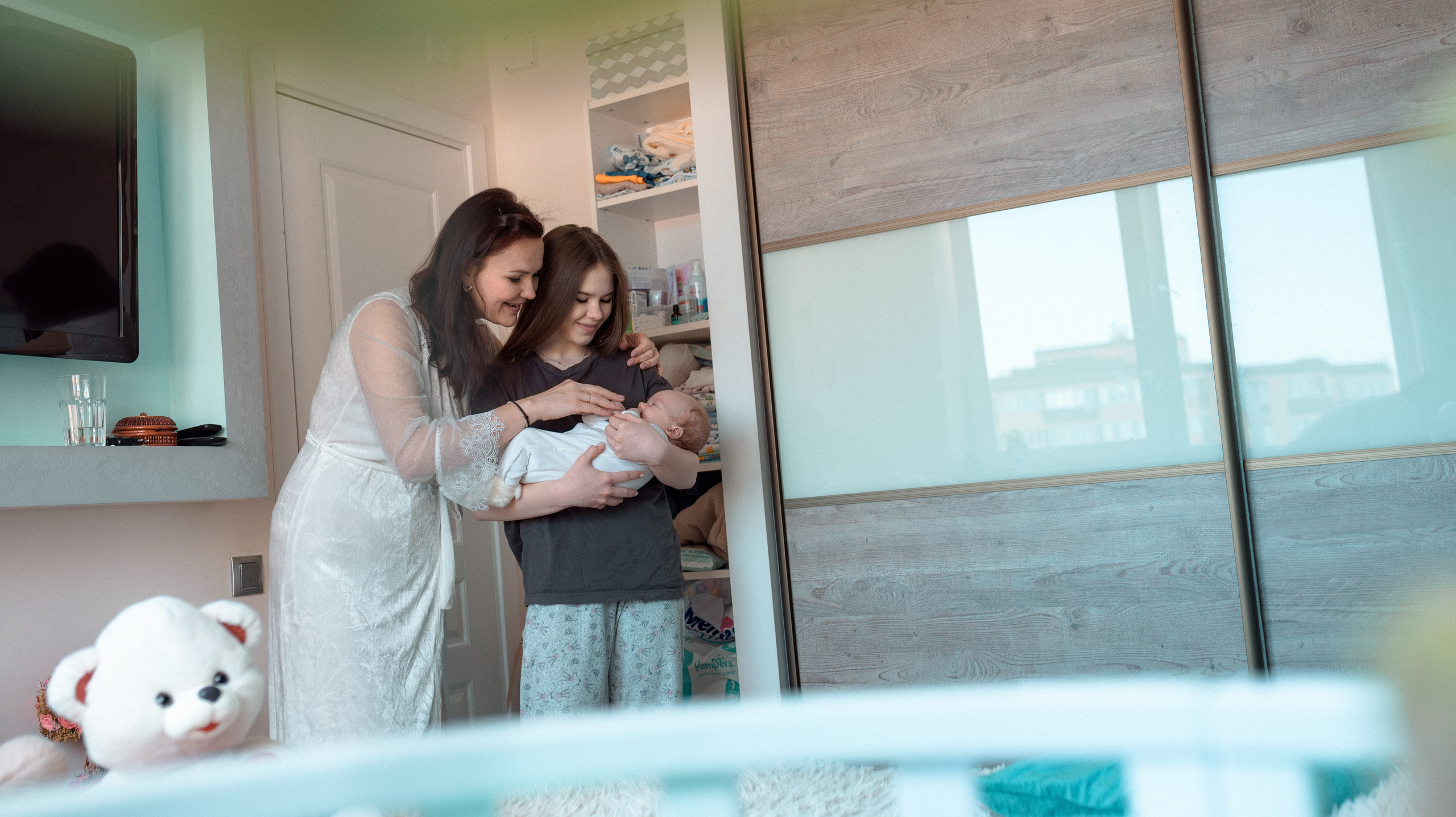 Домашняя ньюборн. Семейный фотограф в Ростове-на-Дону Мария Панарина