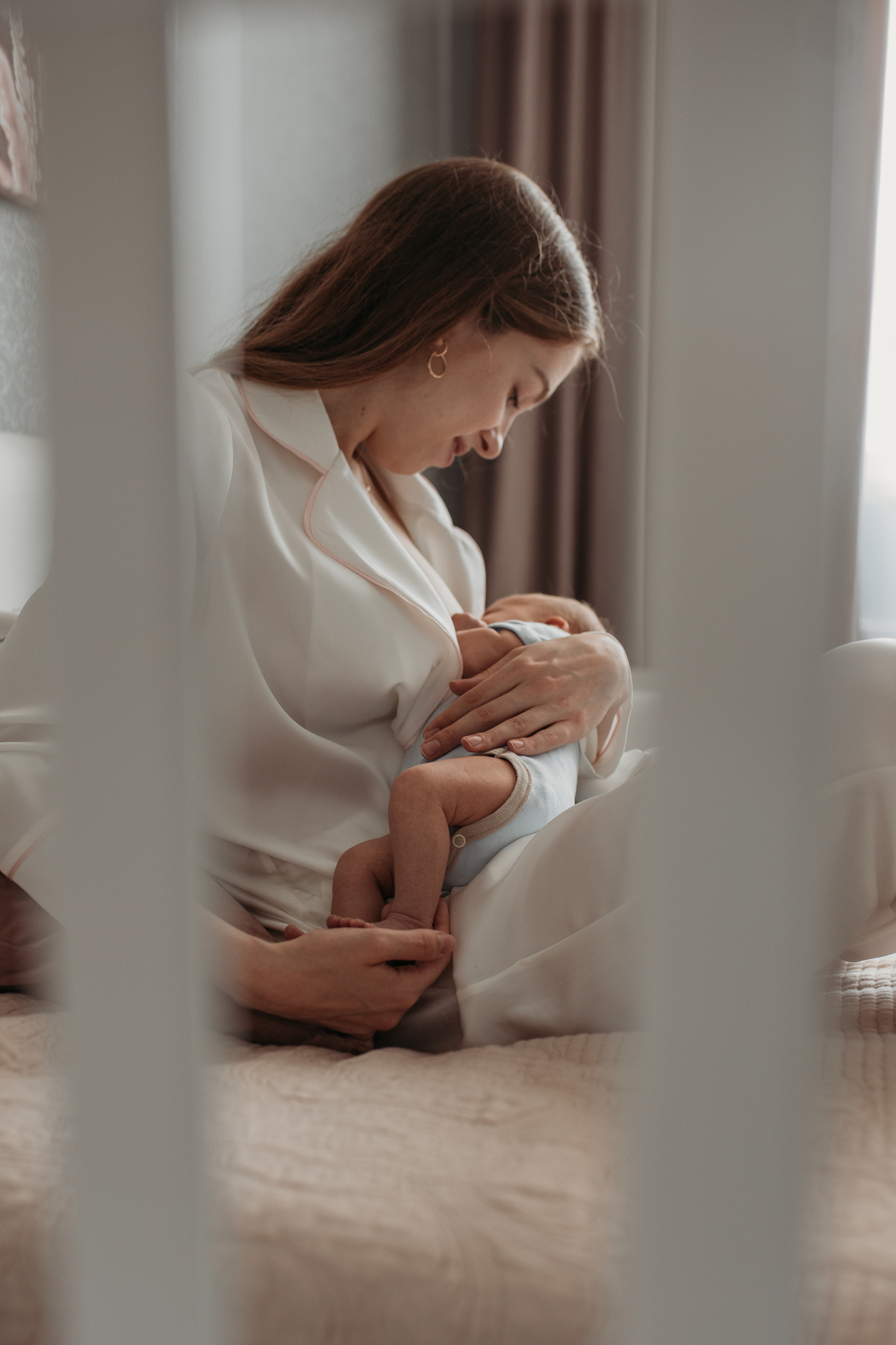 Домашняя ньюборн. Семейный фотограф в Ростове-на-Дону Мария Панарина