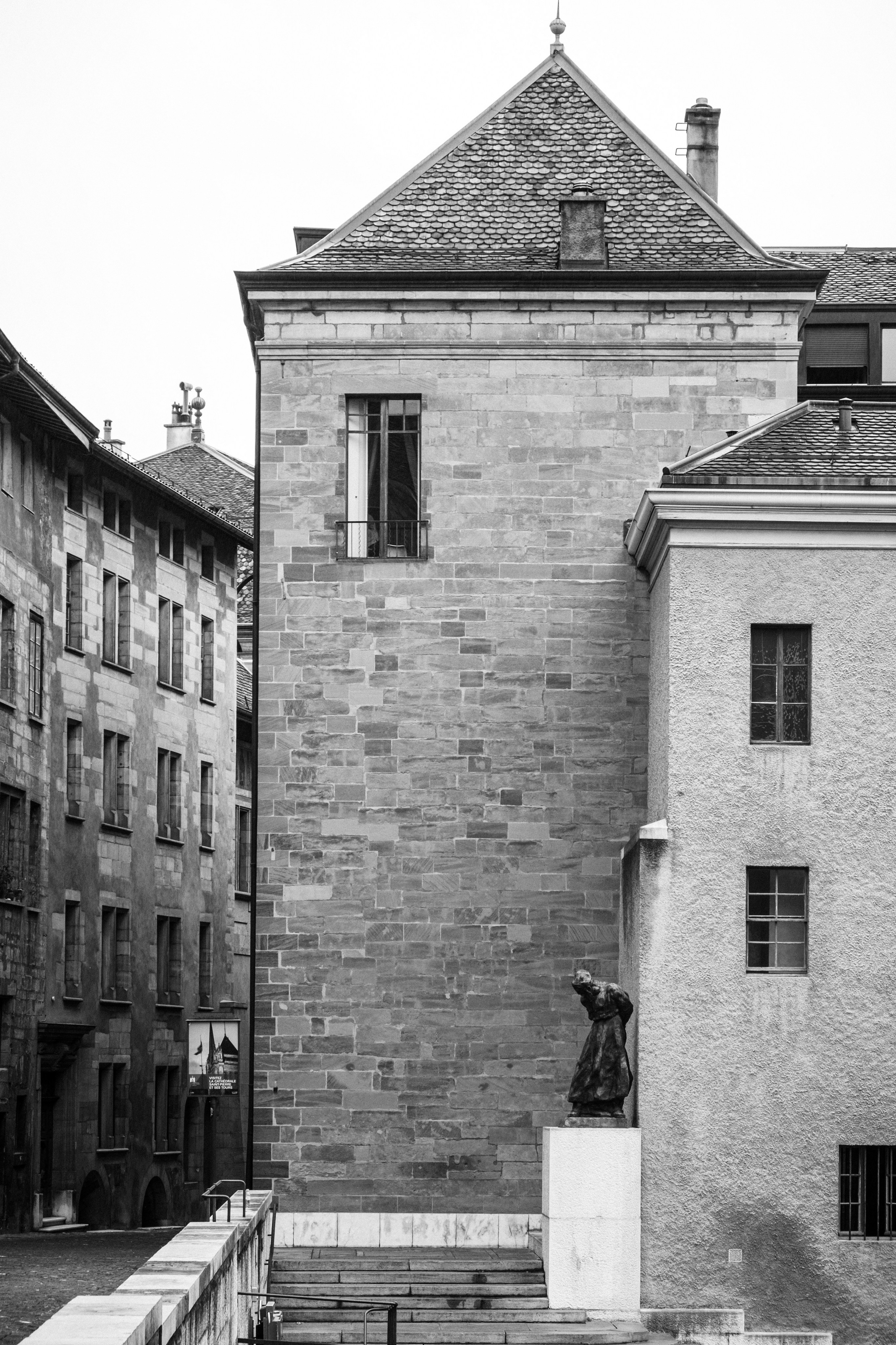 Женева. Фотограф Антон Швец — Монохромная реальность