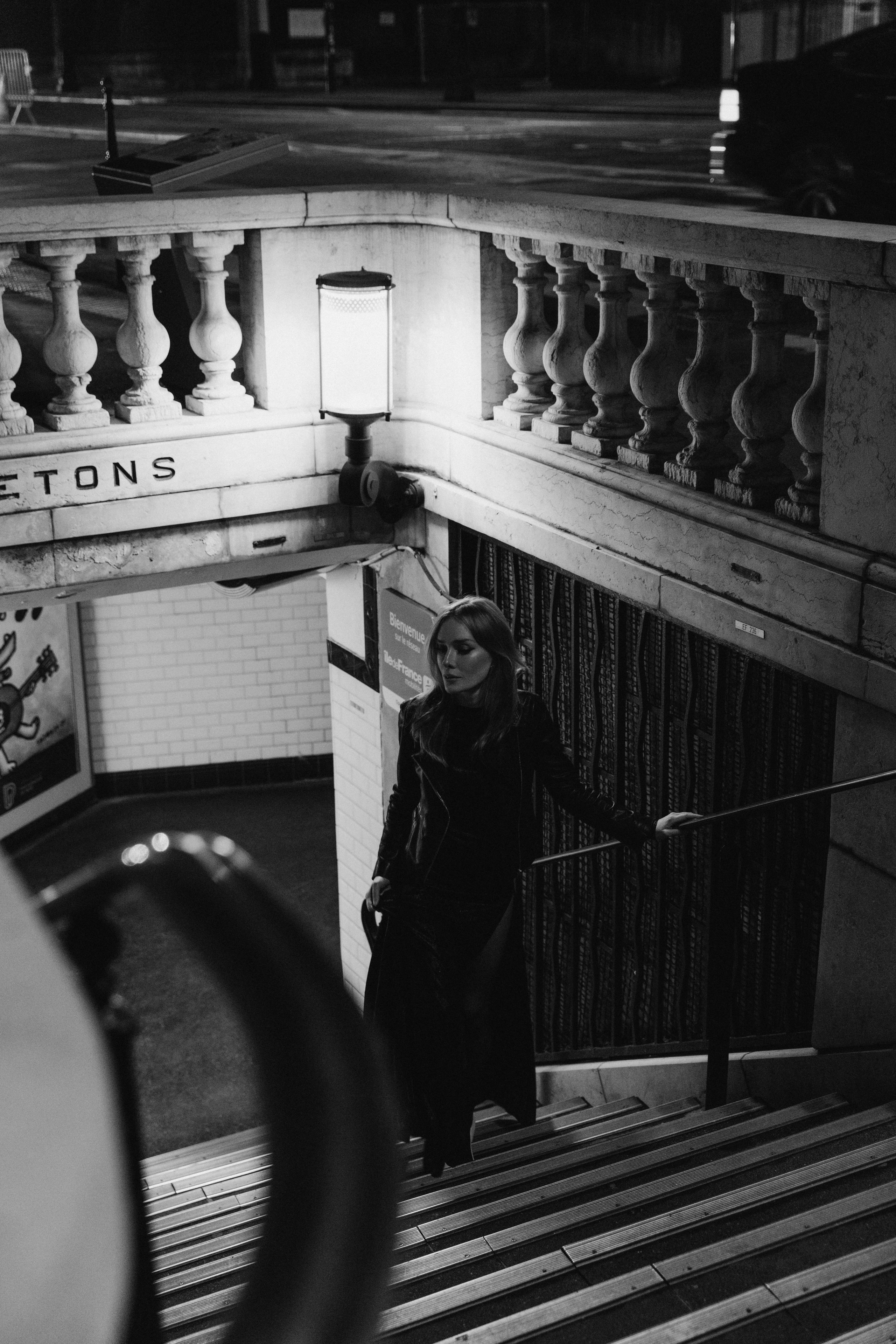 Mystical parisian. Photographer in Paris