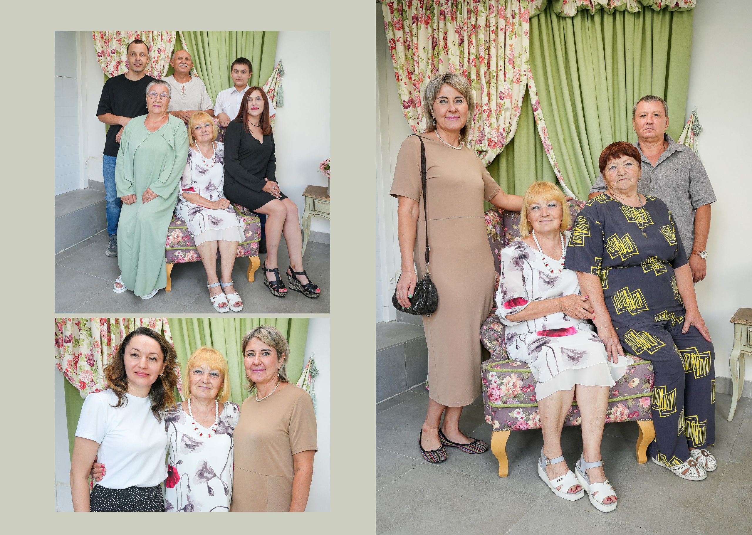 Юбилей Надежды 70. Семейный фотограф Владимир Просвиркин. г. Самара