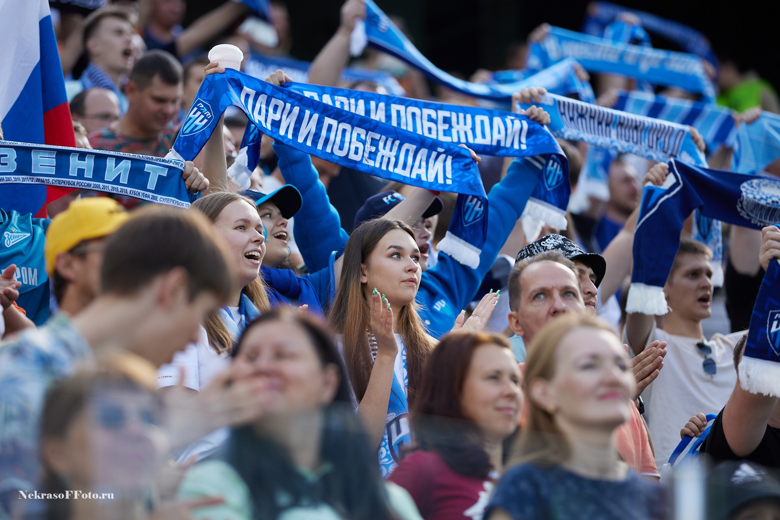 РПЛ ФК Зенит — ФК Пари НН. Спортивный фотограф Некрасов Денис