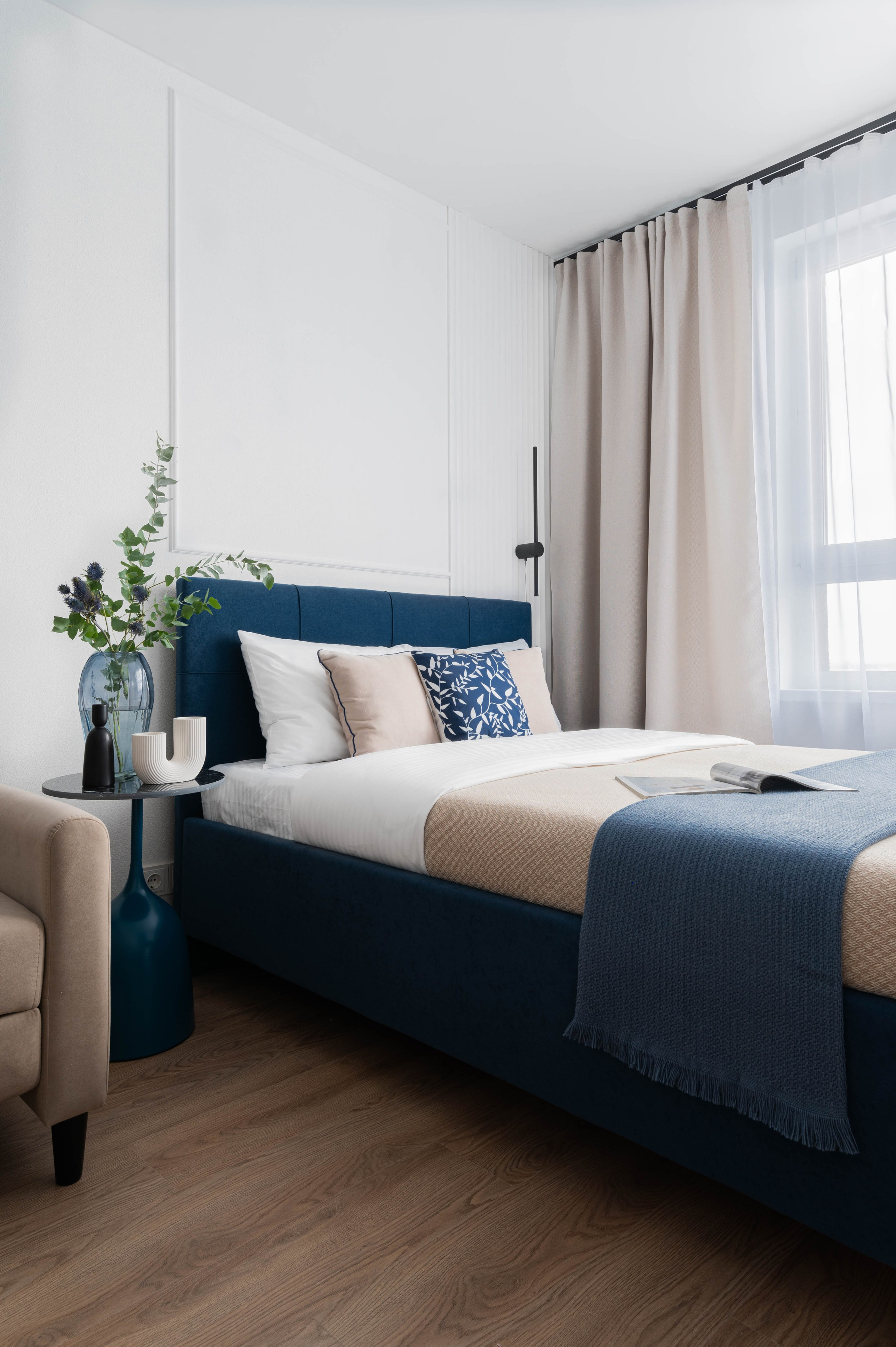 Съемка студии для посуточной аренды ЖК «Волга Парк». Интерьерный фотограф в Ярославле. Вероника Лазыкина