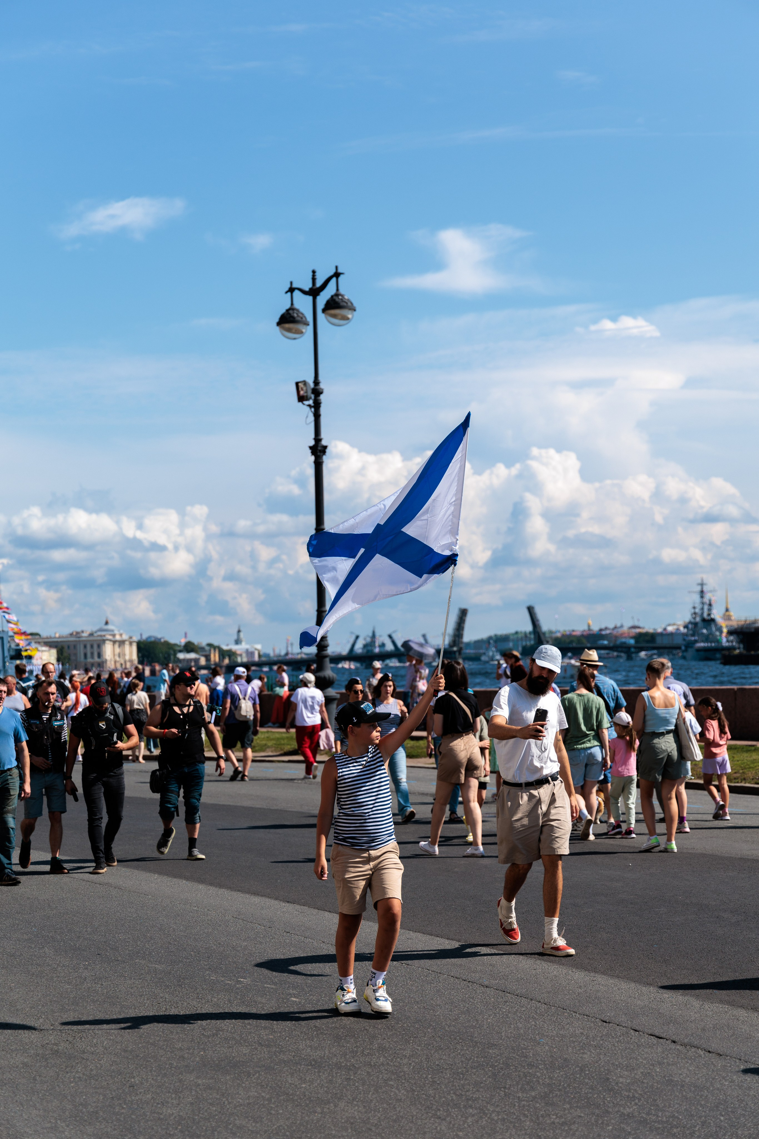 День ВМФ с мотоклубом 28.08.24. Репортажный фотограф Санкт-Петербург | Роман Карбышев