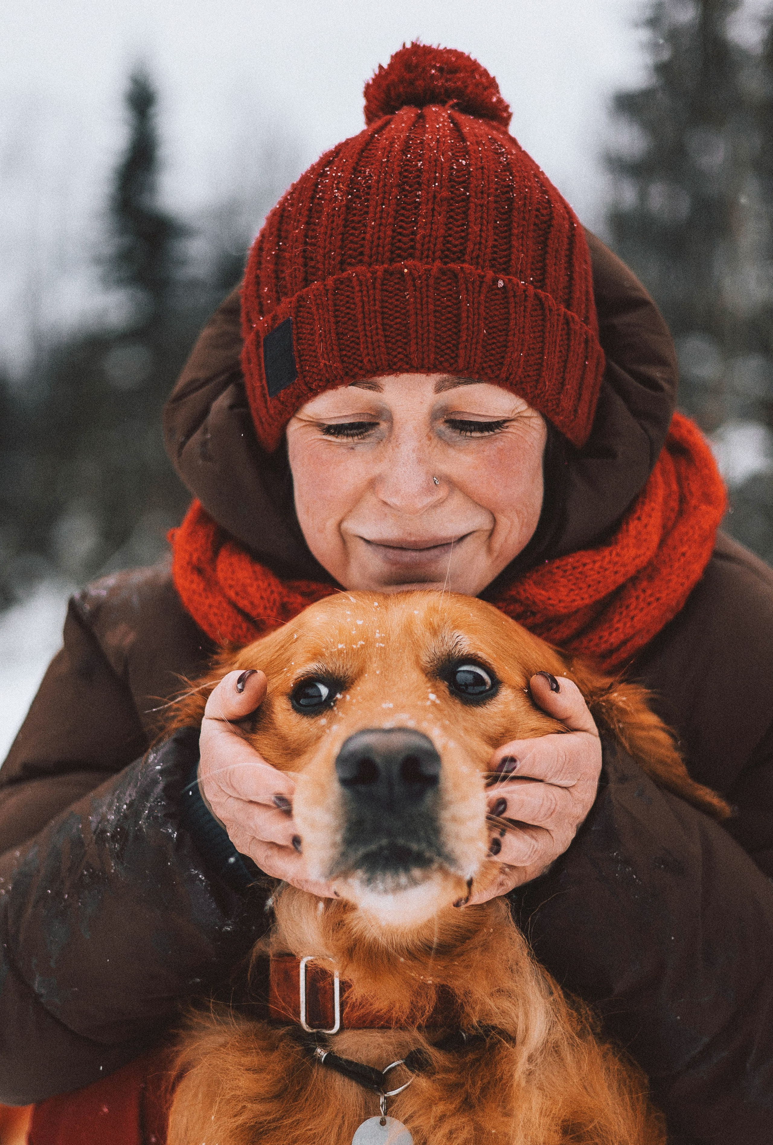 Саша, Юля, Грэй и Джой. Фотограф-анималист Богданова Полина