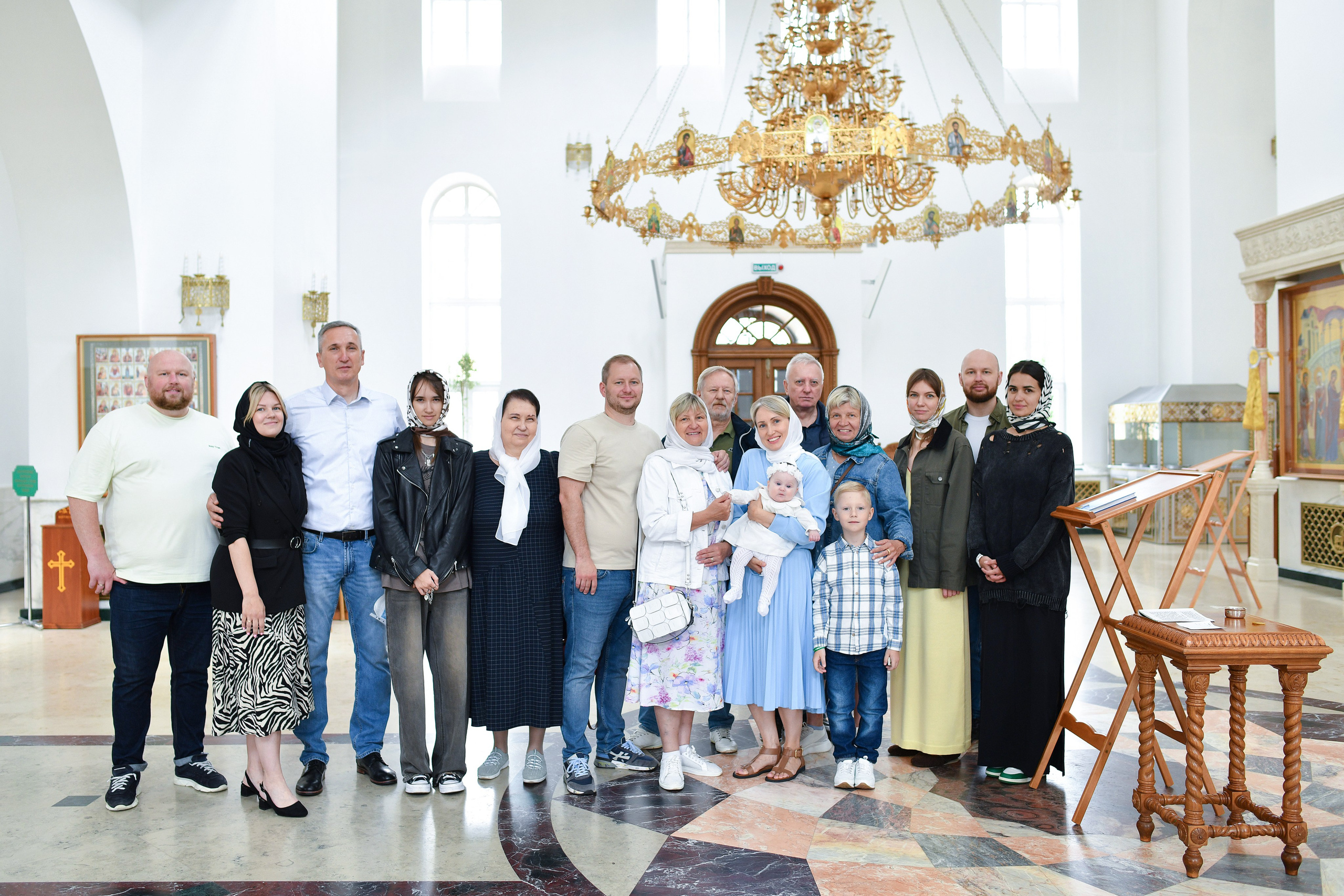 Крещение Александры. Свадебный и портретный фотограф в Москве Галина Борисова
