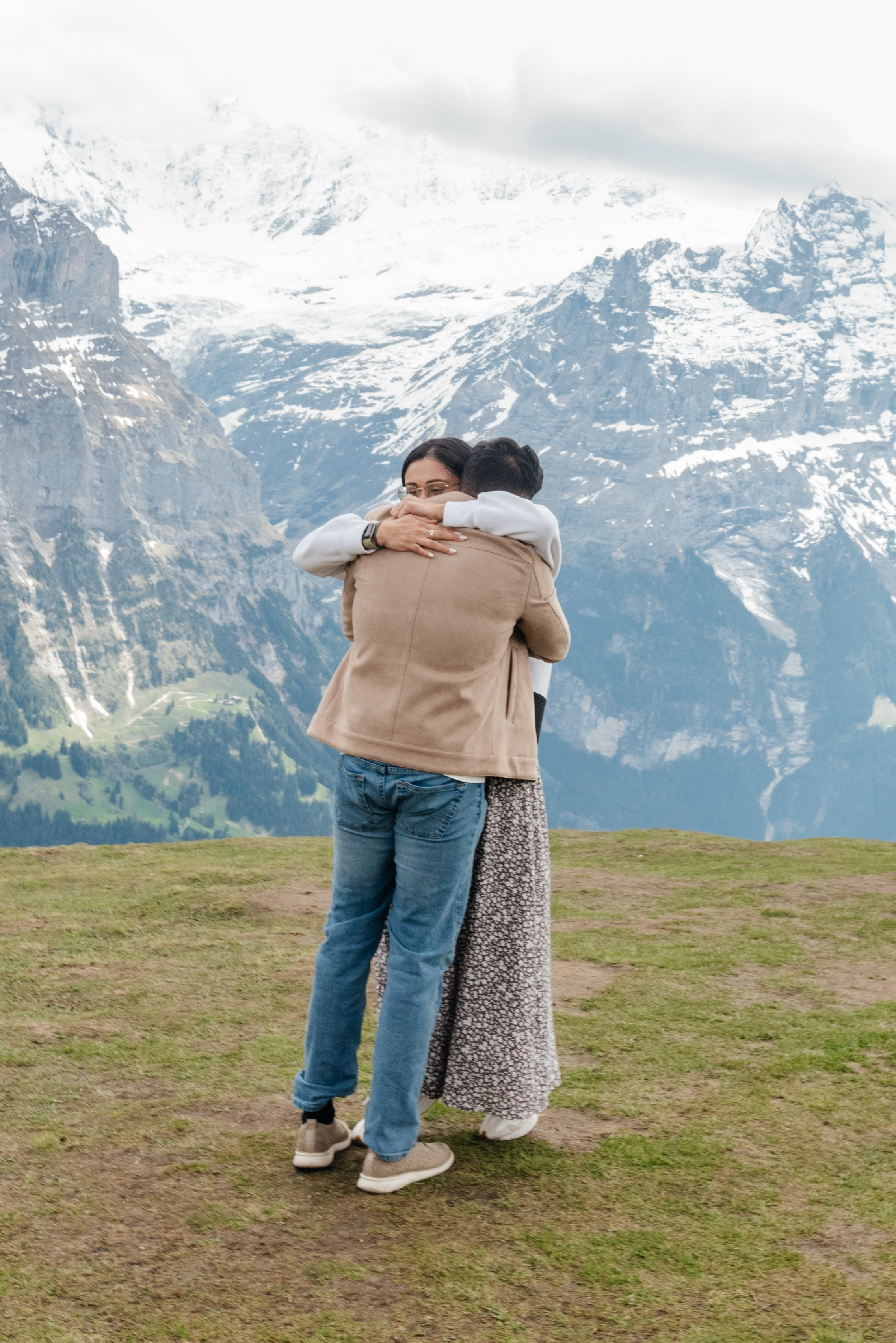 Bijal & Nihar (Grindelwald). Photographer in Interlaken area
