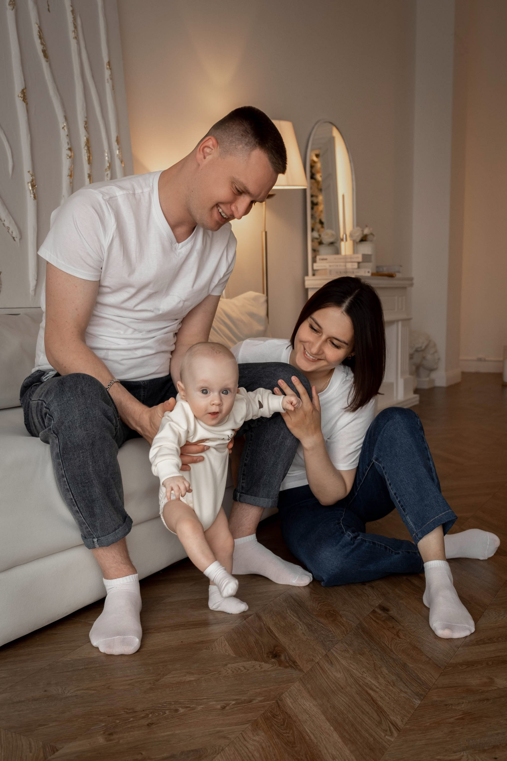 Ксения, Денис и малыш Илья. Свадебный и семейный фотограф в Тюмени Екатерина Дубровина