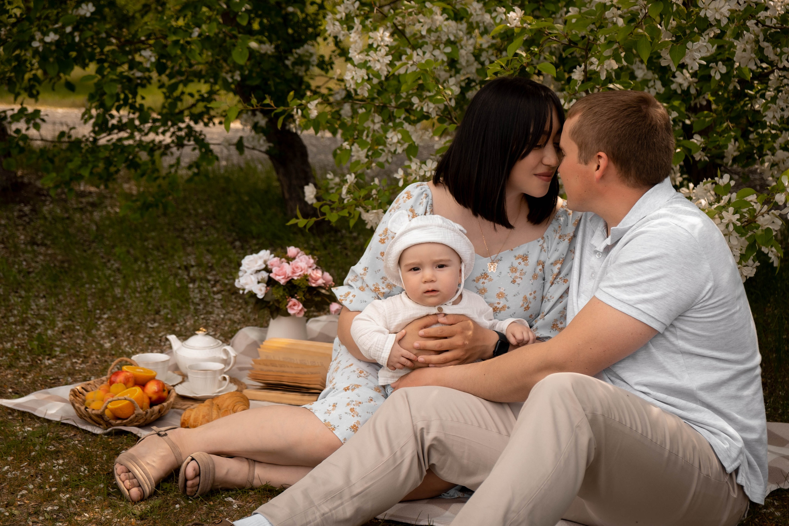 Джамиля, Юра и малыш Андрюша. Свадебный и семейный фотограф в Тюмени Екатерина Дубровина