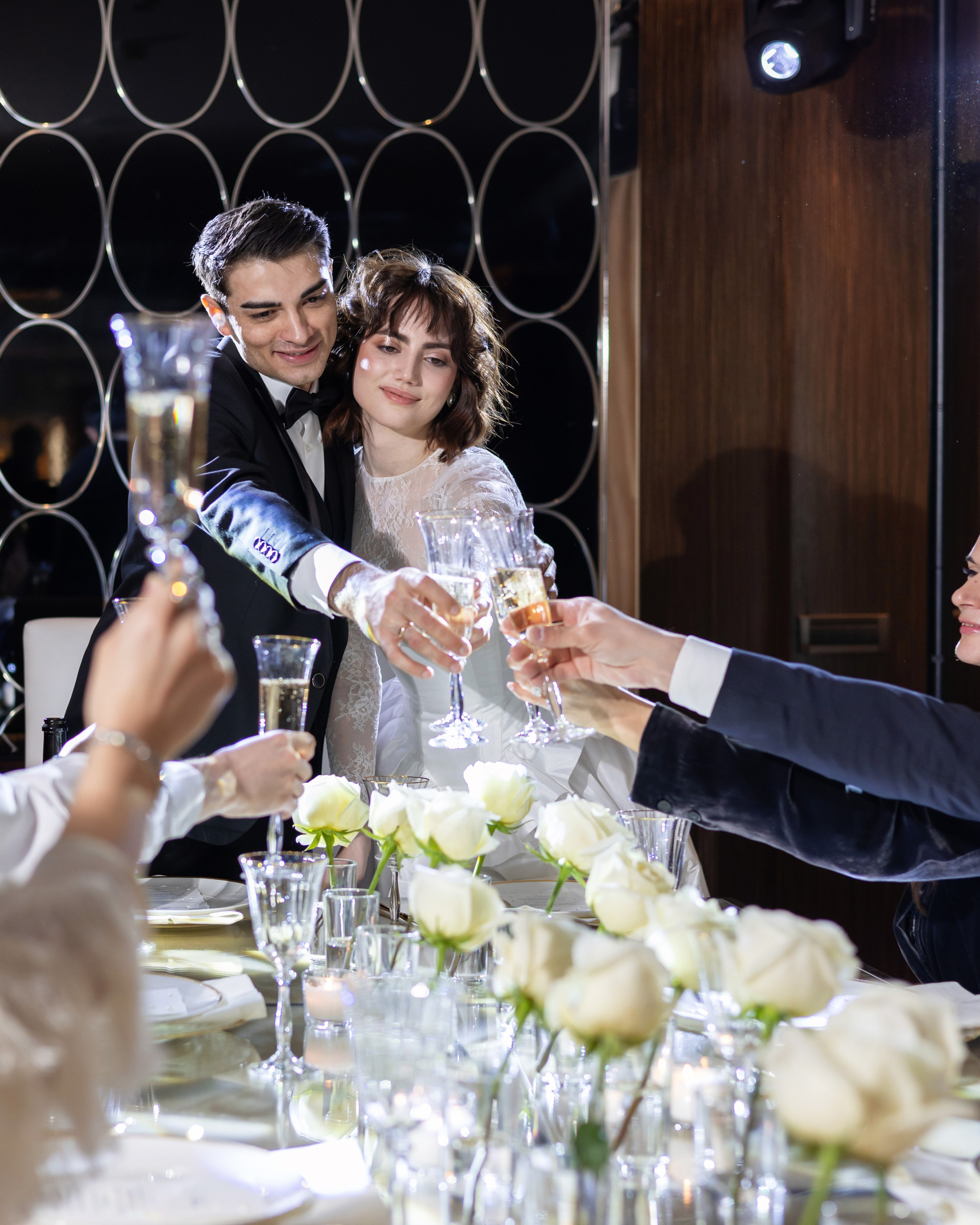 Даниэль и Елизавета. Свадебный камерный ужин. Семейный и свадебный фотограф в Москве и области EVGENIA SAVI