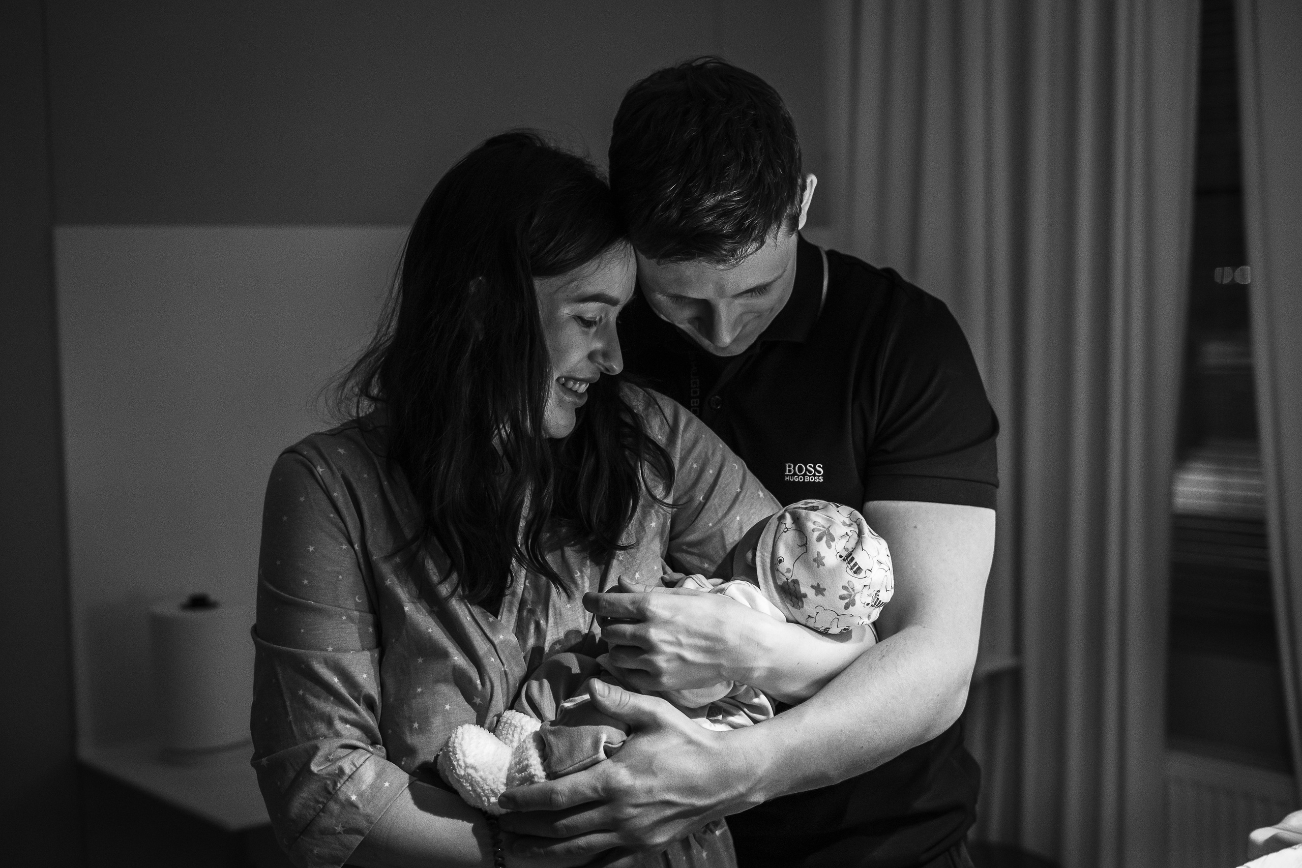 мама папа и малыш