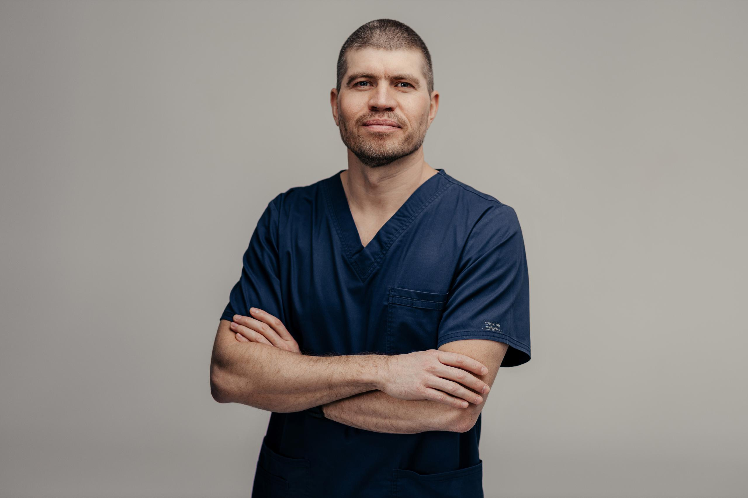 Анестезиолог-реаниматолог Евгений Шестак. Фотограф для бизнеса Константин Брусницын в Екатеринбурге