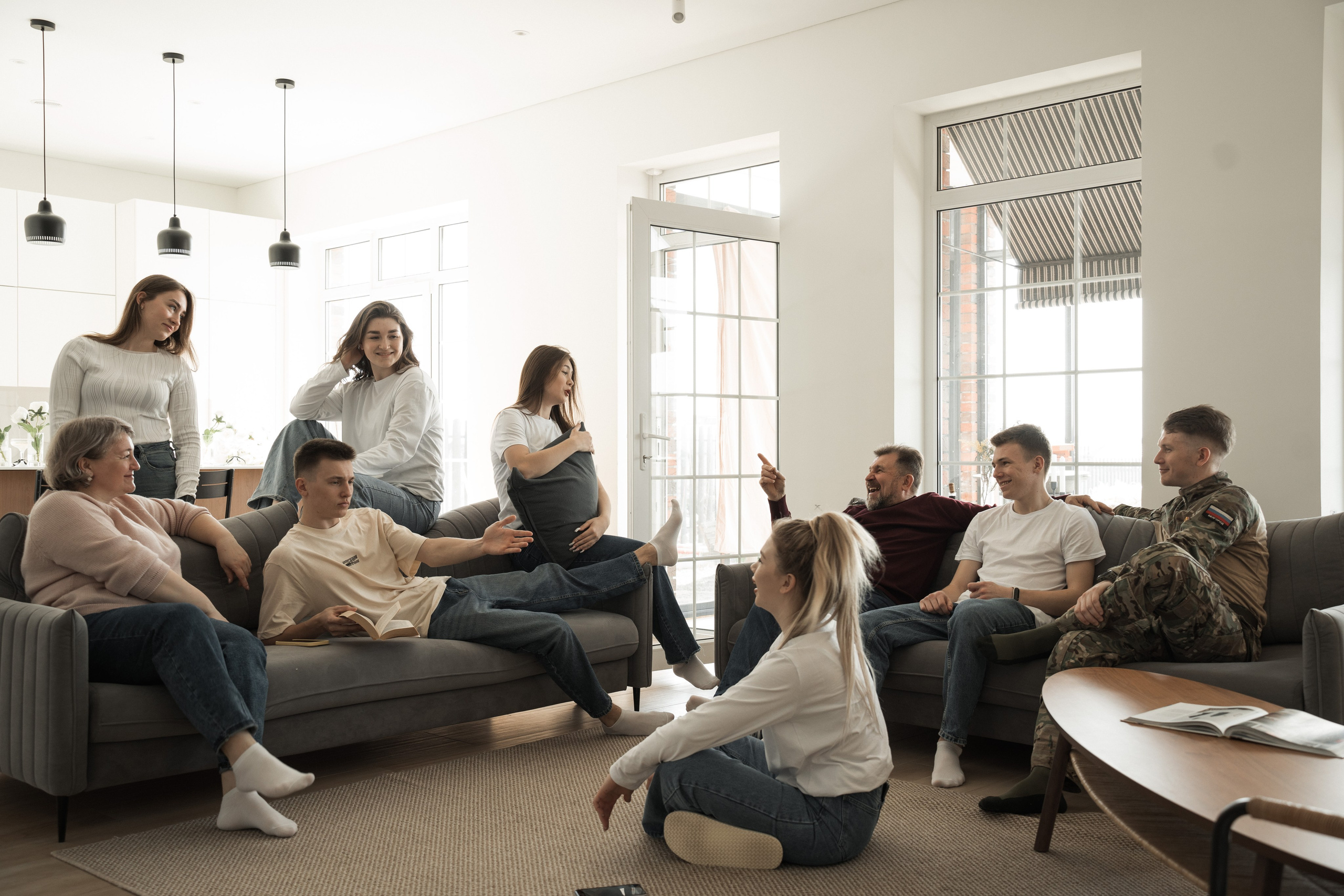 Семья Десятниченко. Фотограф в Старом Осколе и Воронеже Анастасия Епифанцева