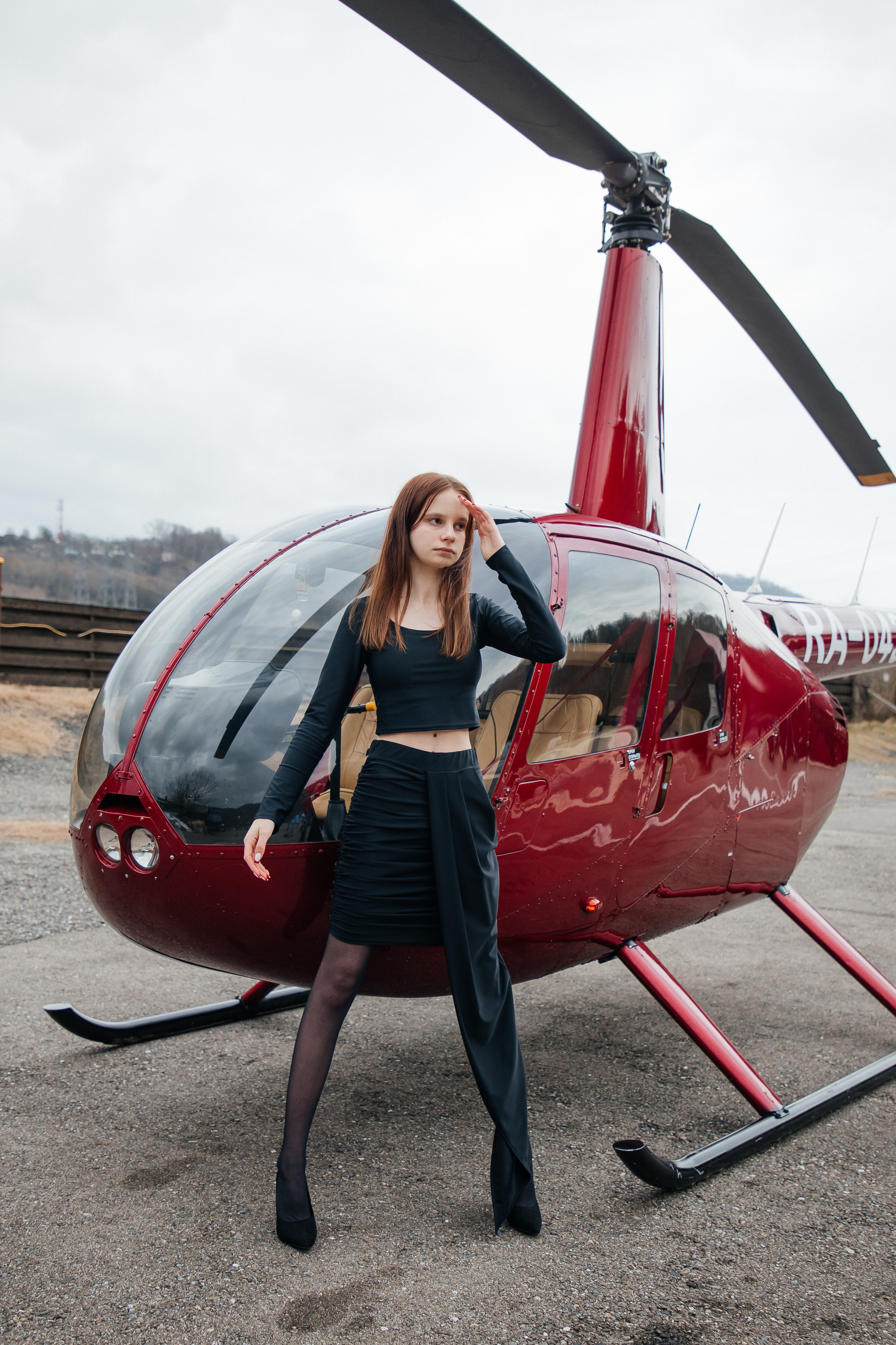 Aviation Style. Efimova Model Agency