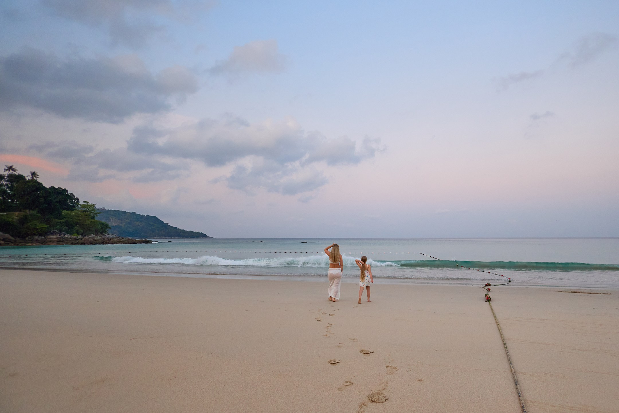 Семейная съёмка на море