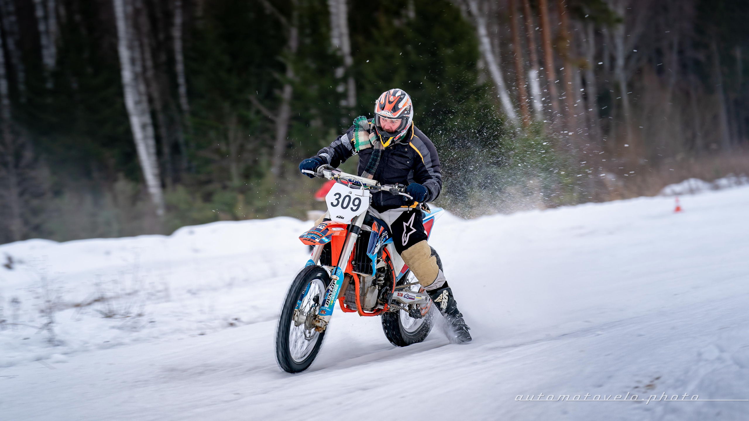 Скийоринг в Конаково 2024/25. 1 этап