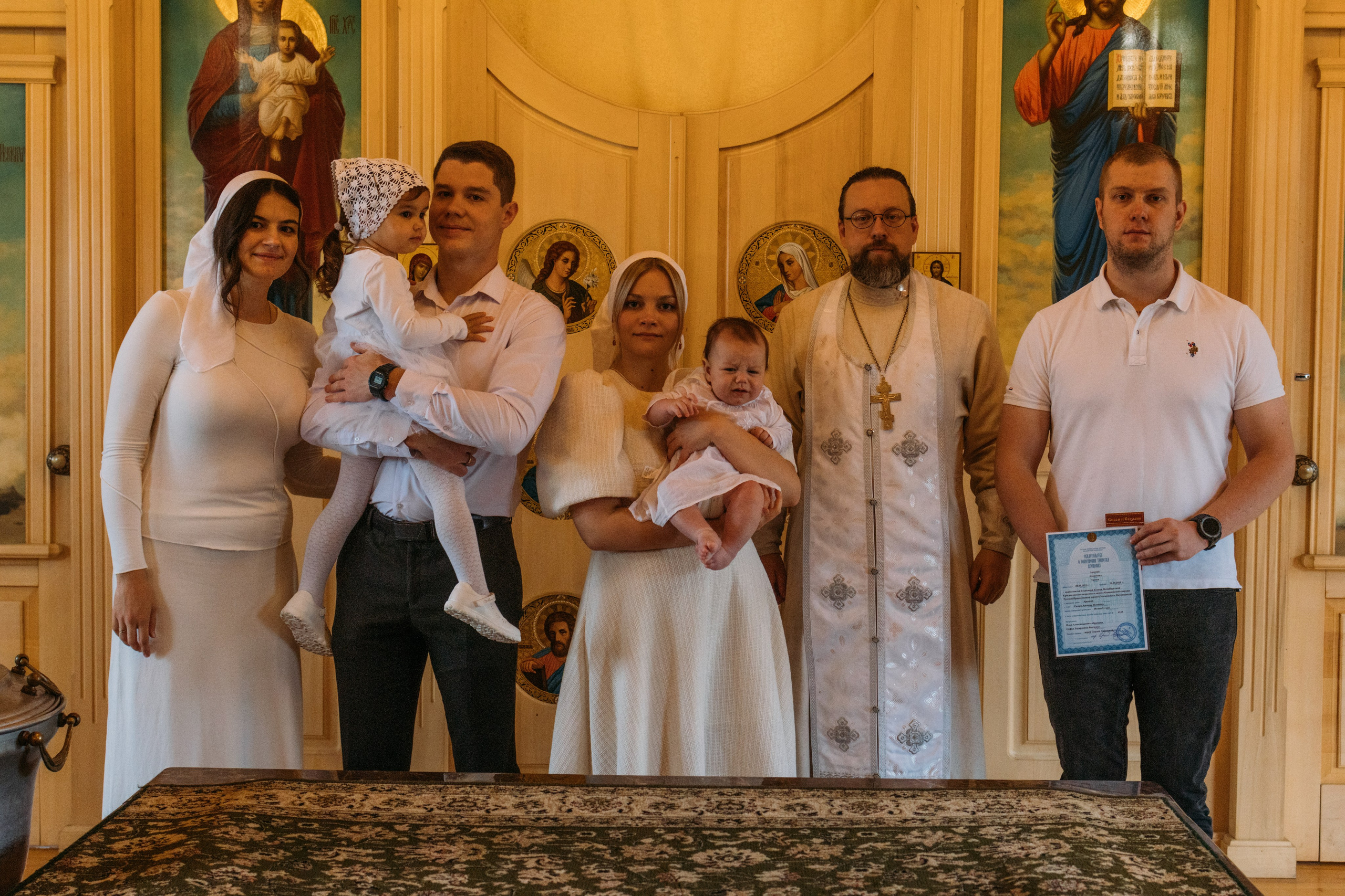 Крещения Арсения. Фотограф Ирина Панина
