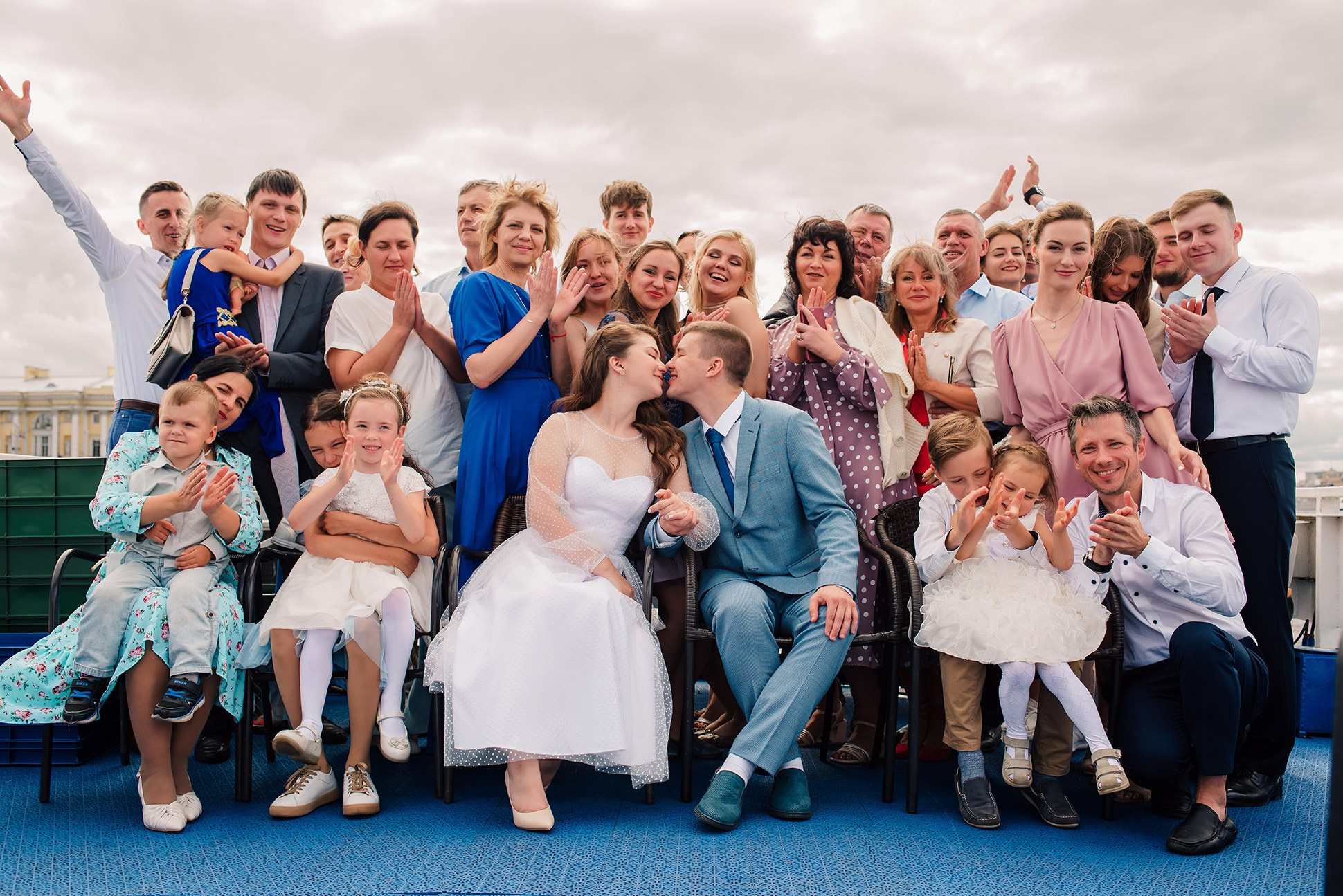 Юля и Андрей. Банкет на воде. Семейный и Свадебный фотограф. Санкт-Петербург. Пушкин